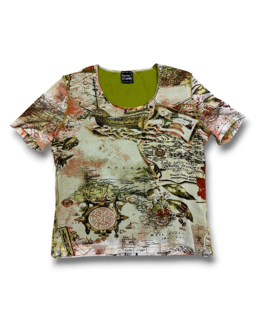 2000's Pause Café T-shirt Women's * (M)