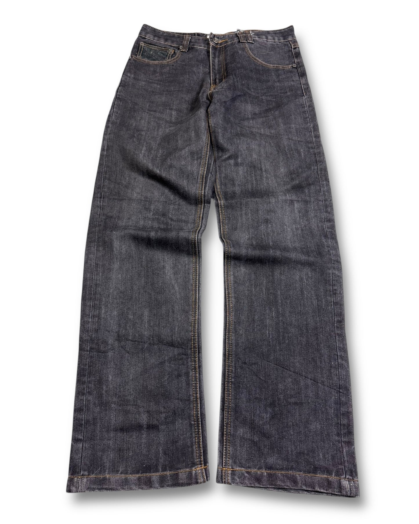 2000's Double D Straight/Baggy Japanese Jeans *very rare 30x30 (M)