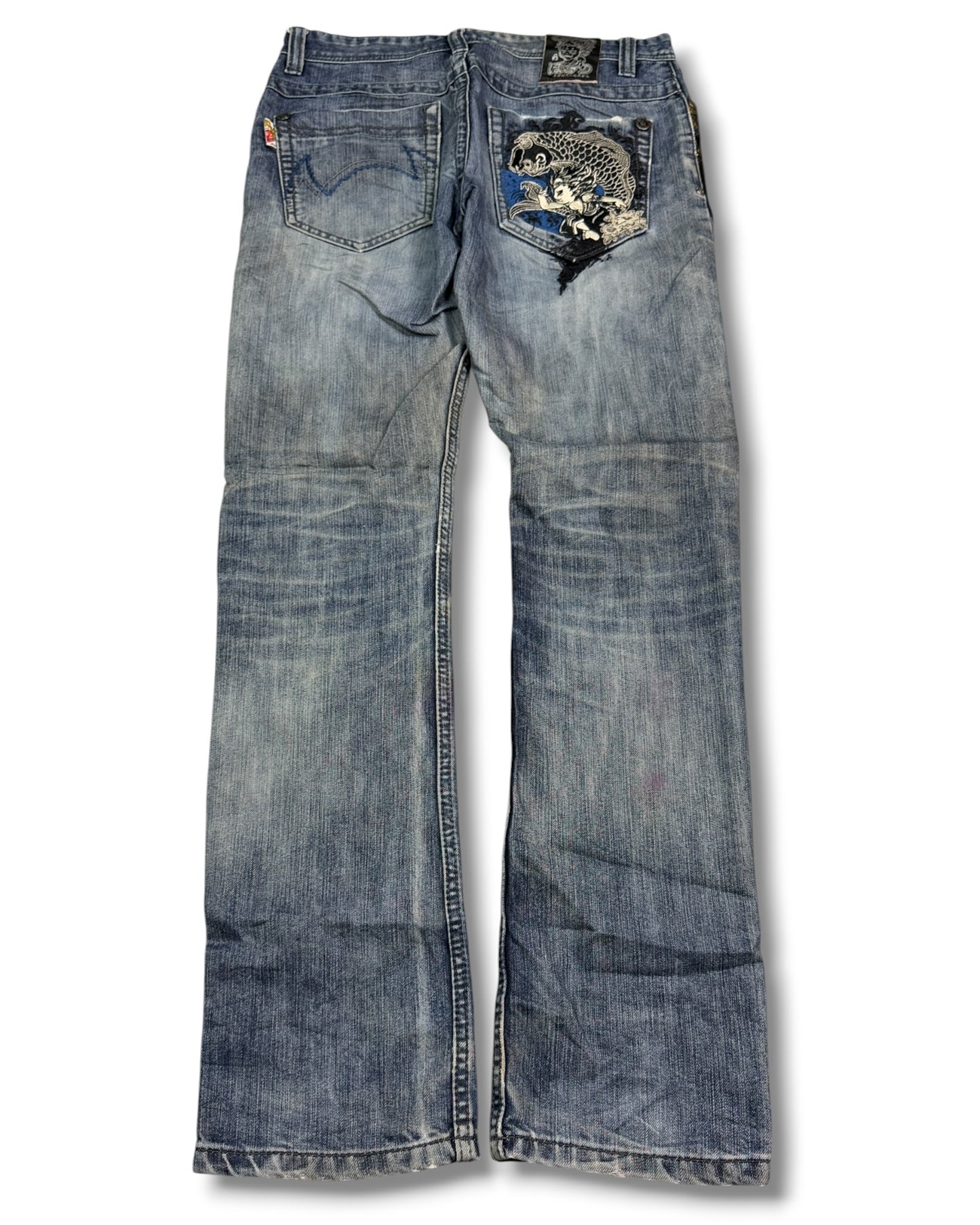 2000's Jizo Japanese Slim/Straight Jeans *very rare 30x30 (M)