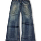 2000's Oniarai Nippon Straight/Baggy Japanese Jeans *very rare 32x32 (M)