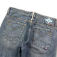 2000's X2 Straight/Baggy Japanese Jeans *rare 32x30 (M)