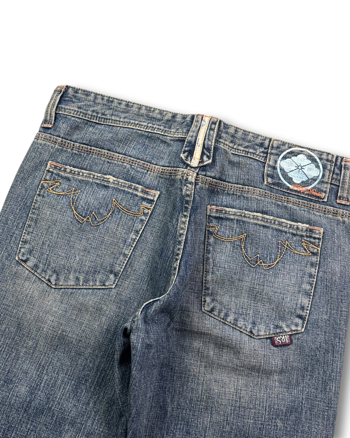2000's X2 Straight/Baggy Japanese Jeans *rare 32x30 (M)