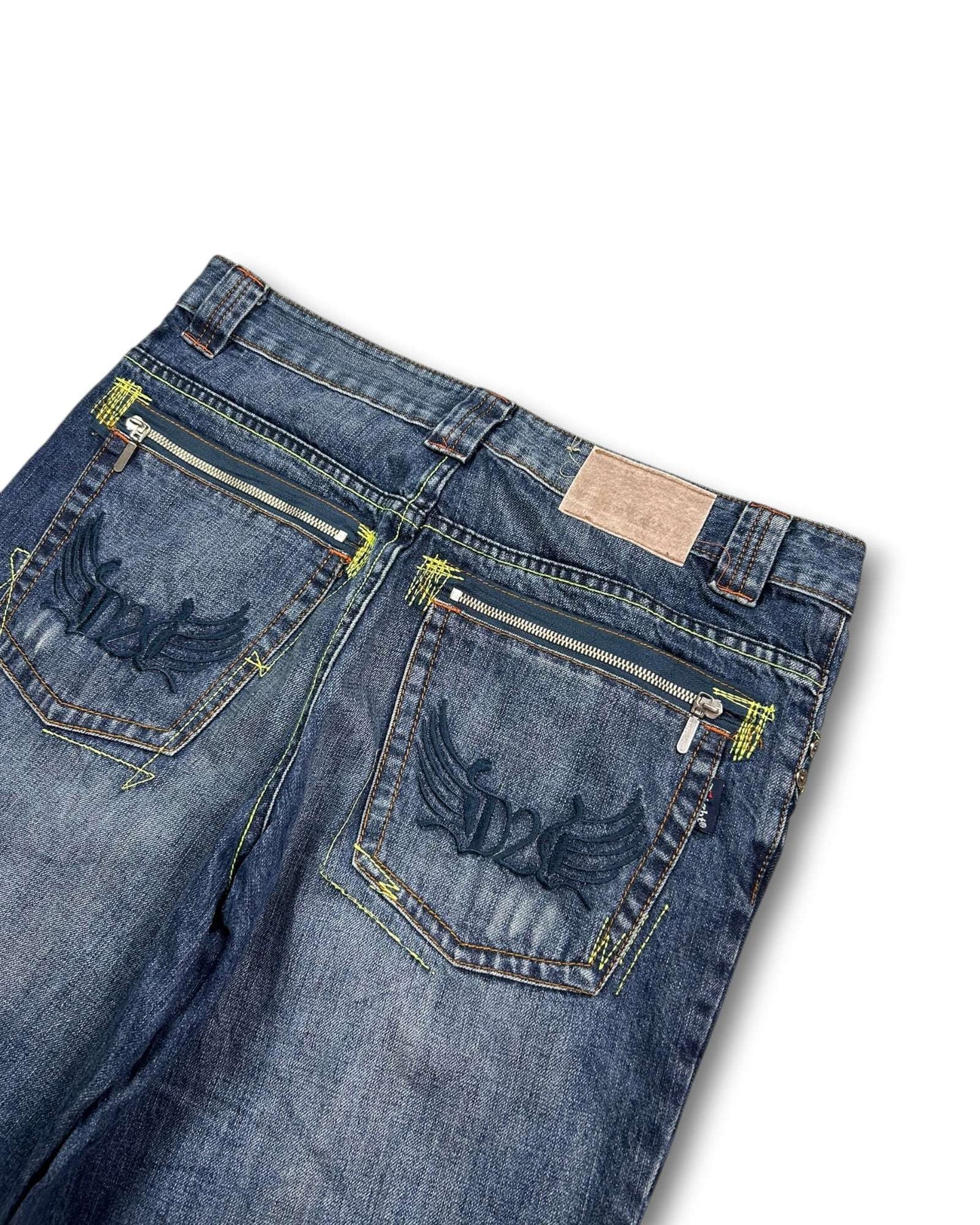 2000's Xsight Straight/Baggy Jeans *rare 32x34 (M)