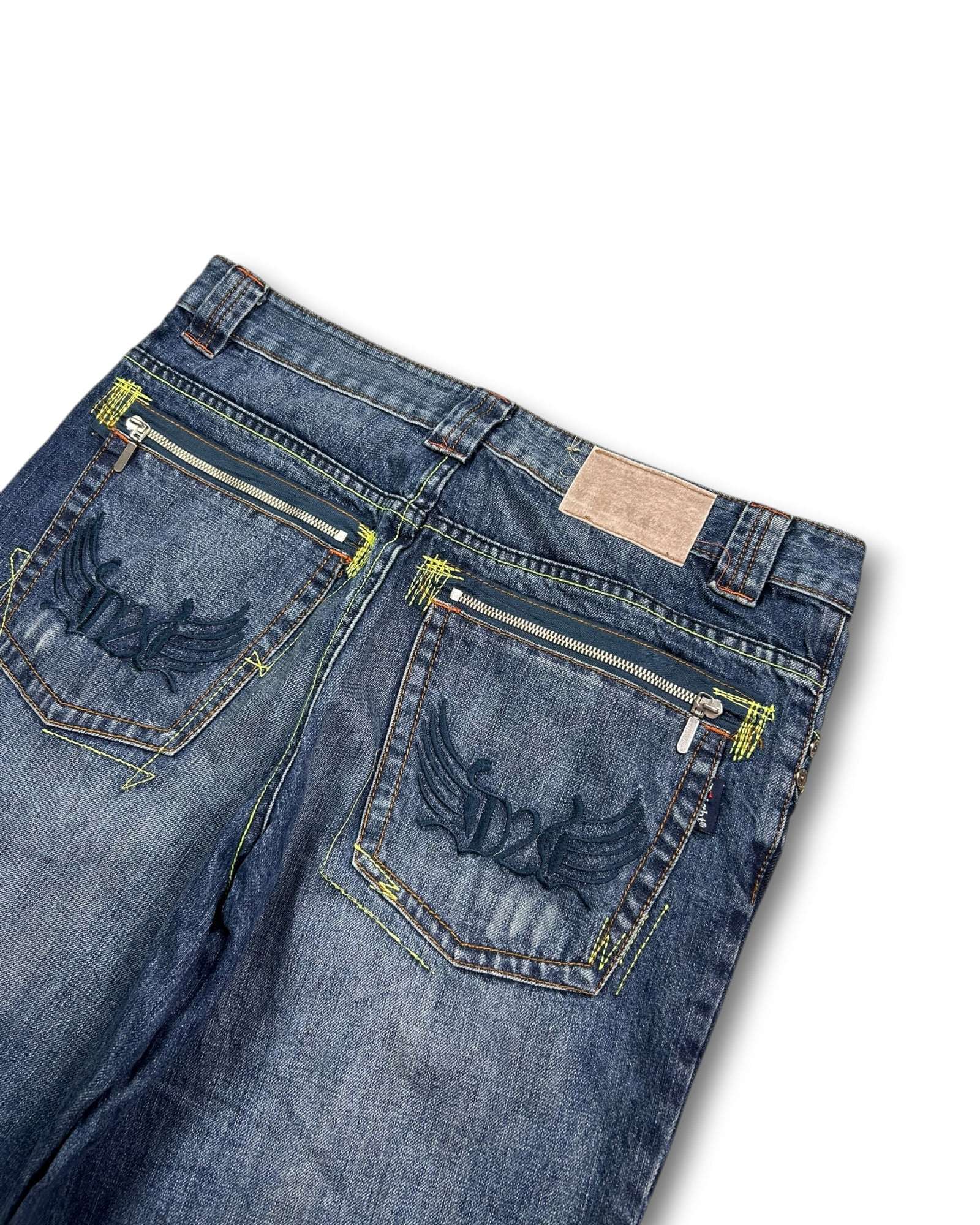 2000's Xsight Straight/Baggy Jeans *rare 32x34 (M)