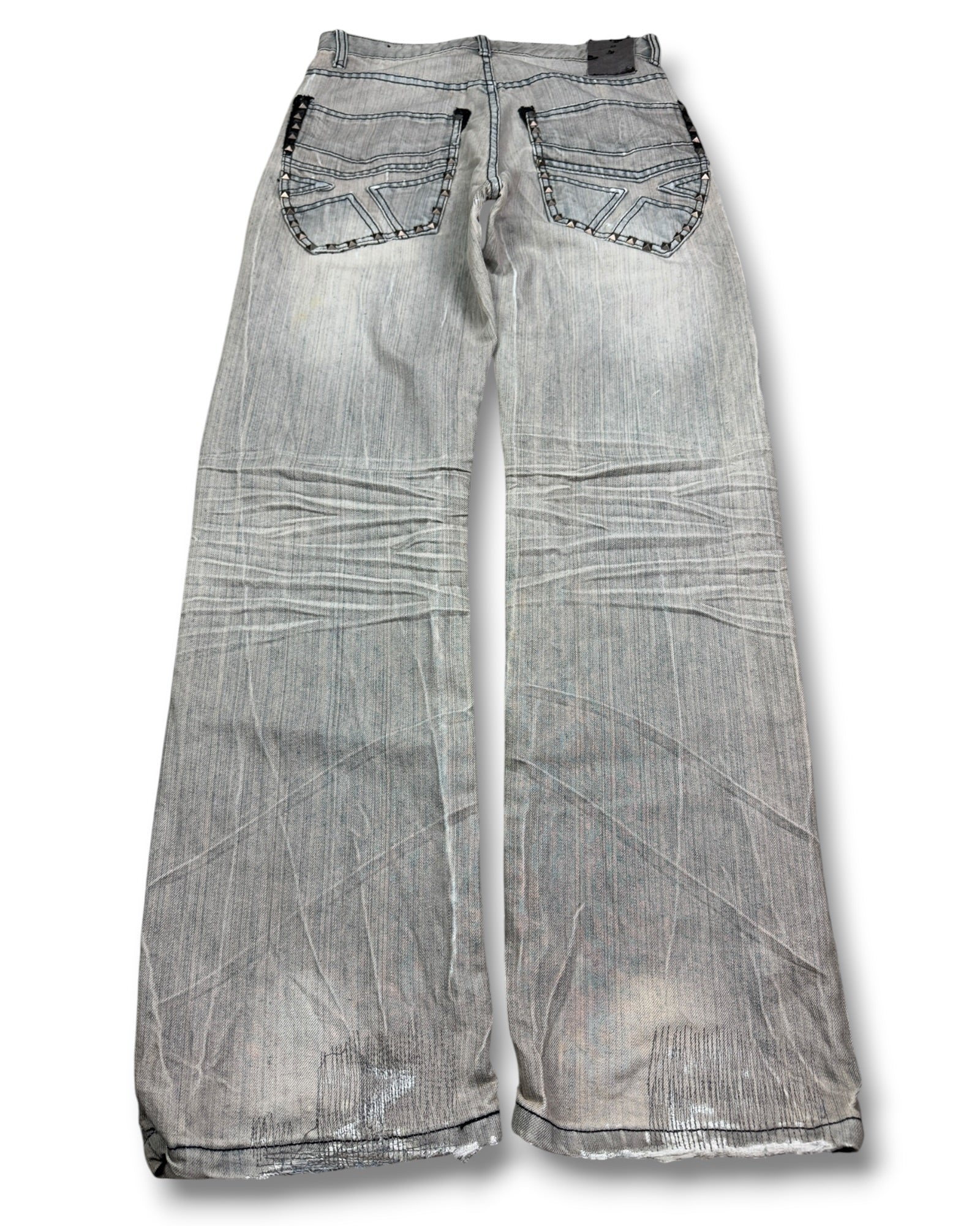 2000's SYS Hip Hop Baggy/Straight Jeans *rare 30x34 (M)