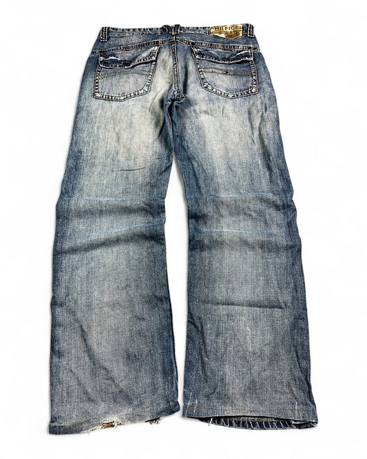 2000's Tommy Hilfiger Straight/Baggy Jeans *rare 36x32 (XL)