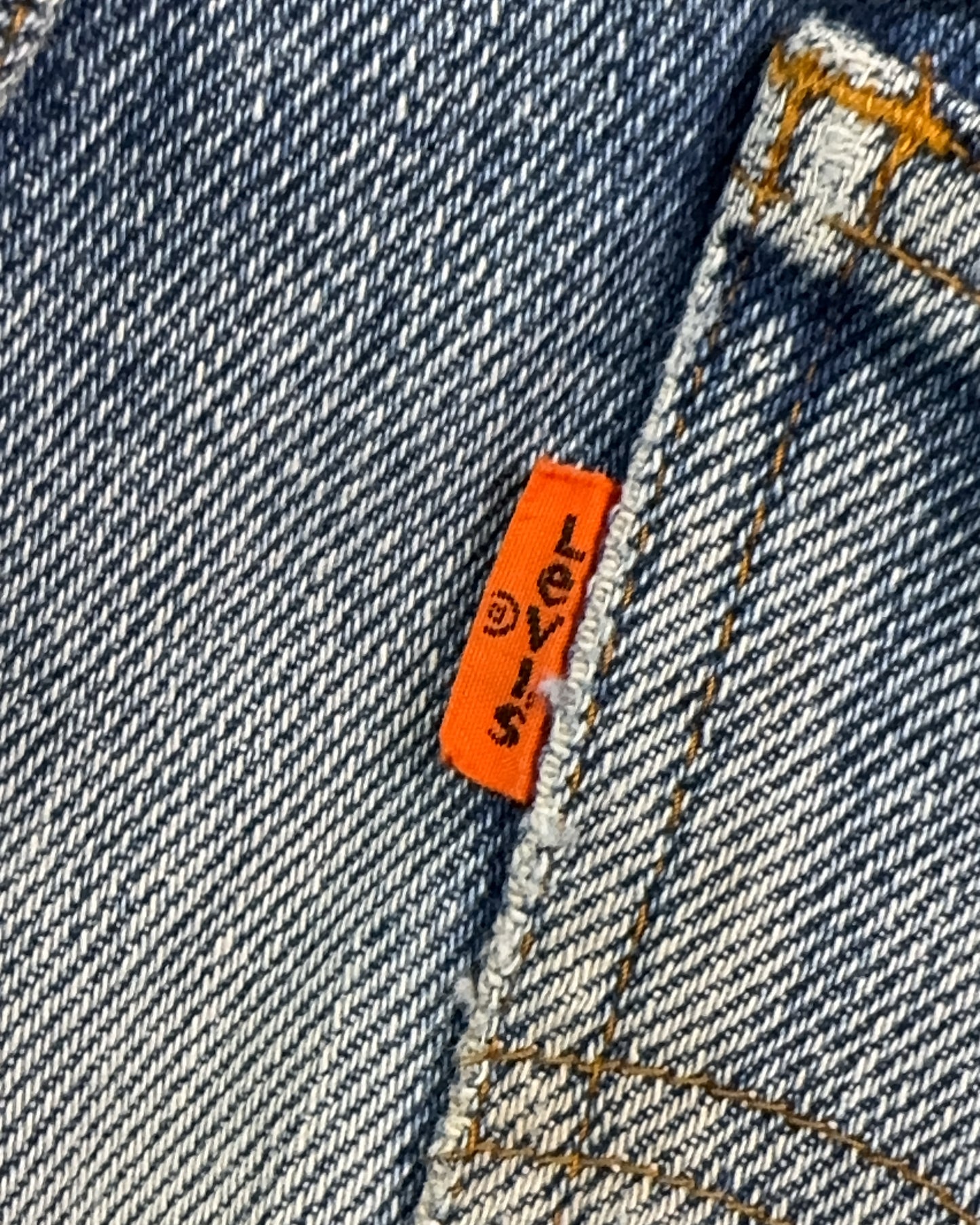1980's Levi's Orange Tab Straight Jeans *very rare 28x30 (S)