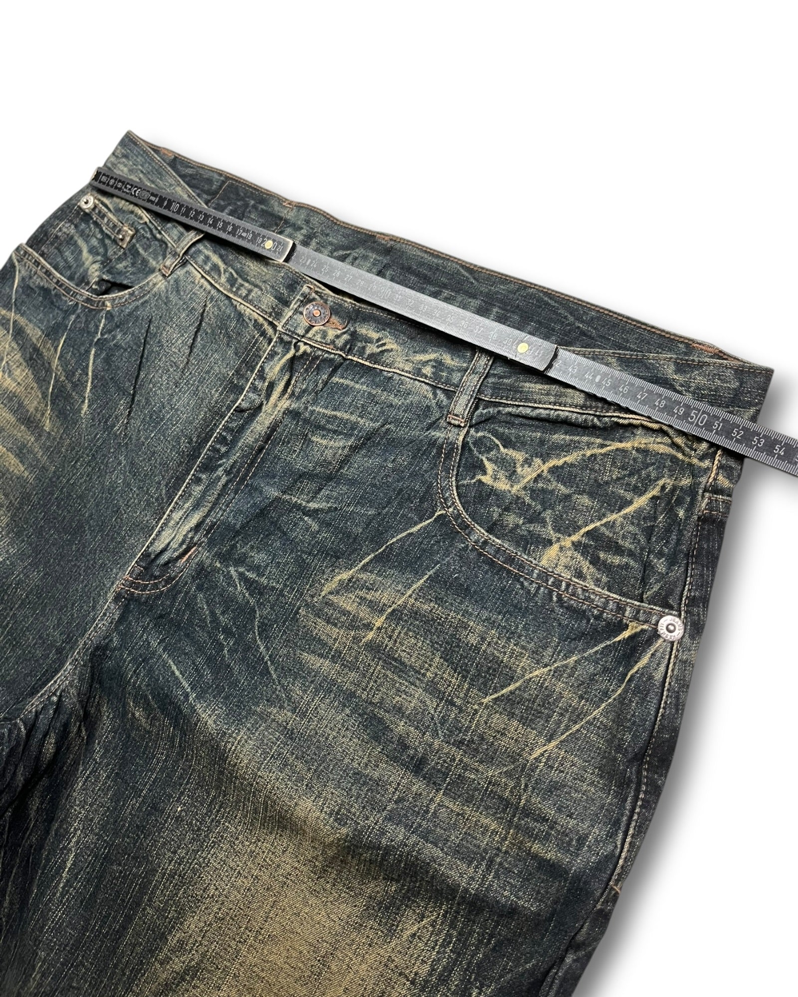 2000's Kesn Baggy Japanese Archive Jeans *rare 40x34 (3XL)