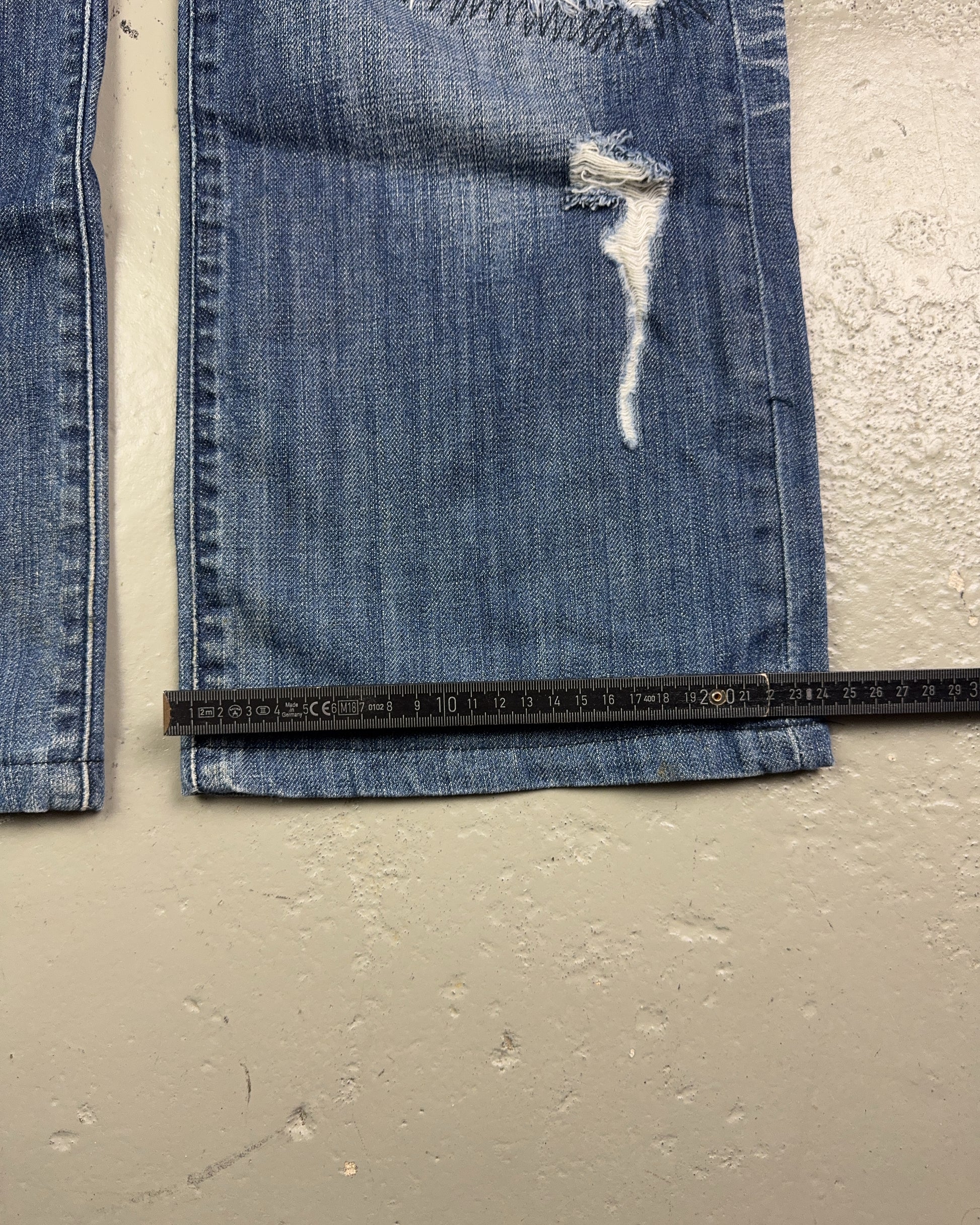 2000's Osaka Big Train Japanese Archive Straight/Baggy Jeans *very rare 32x28 (M)