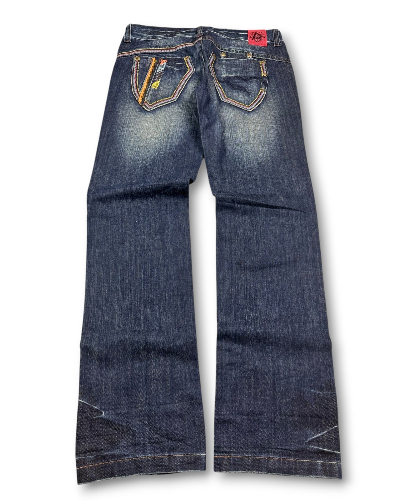 2000's Big Train Straight Japanese Jeans Women's *very rare 32x32 (M)