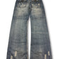 2000's Big Train Japanese Baggy Jeans *rare 36x34 (XL)
