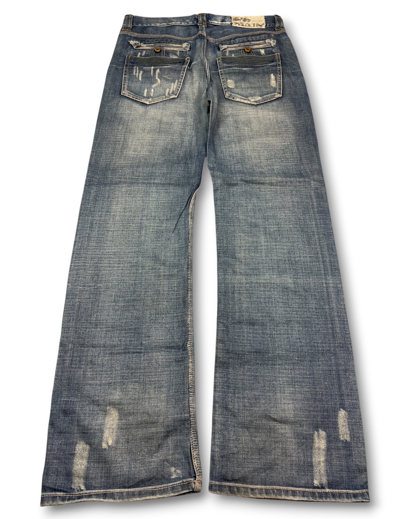 2000's Big Train Japanese Baggy Jeans *rare 36x34 (XL)