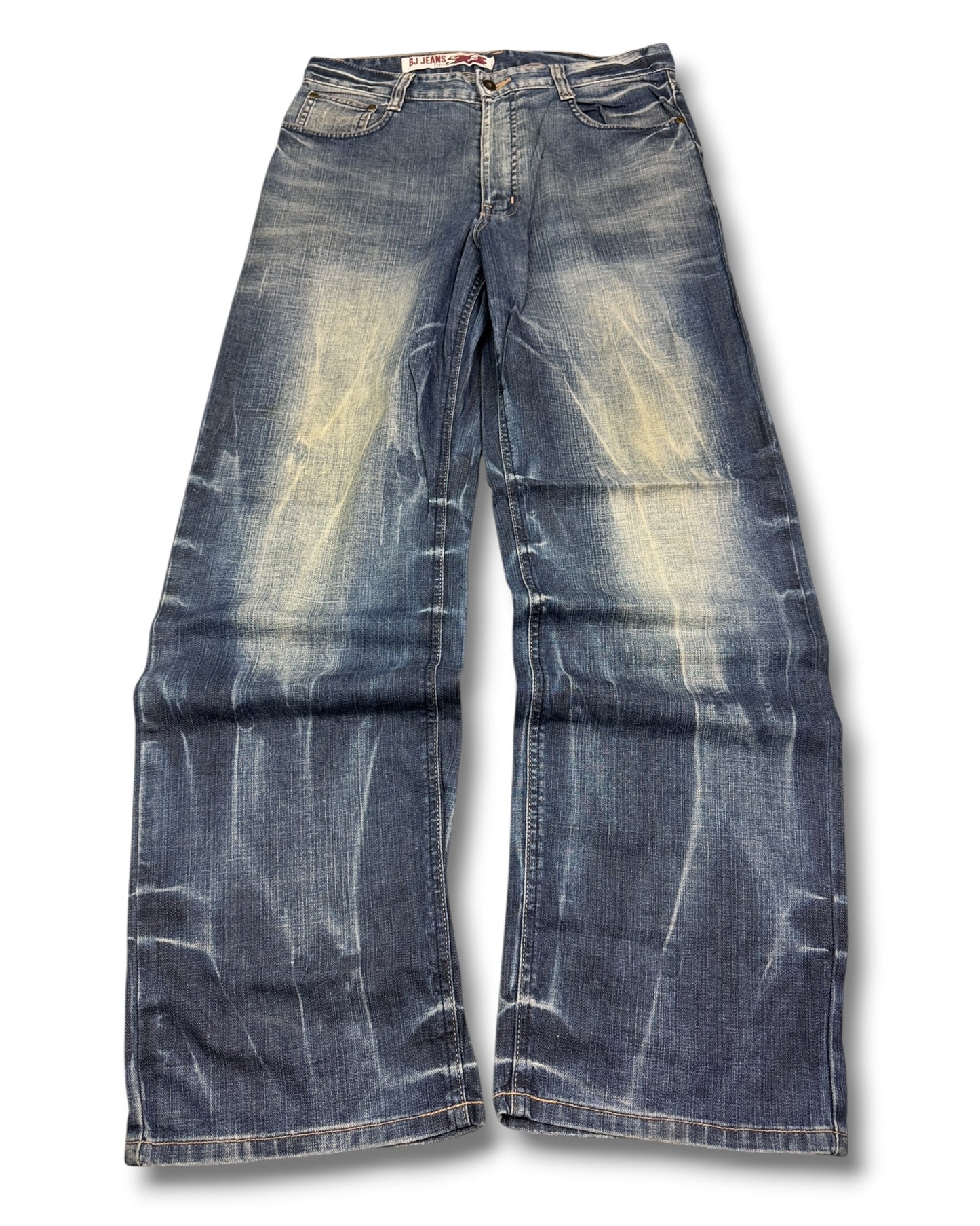 2000's Bj Jeans Baggy Japanese Jeans *very rare 32x34 (M)