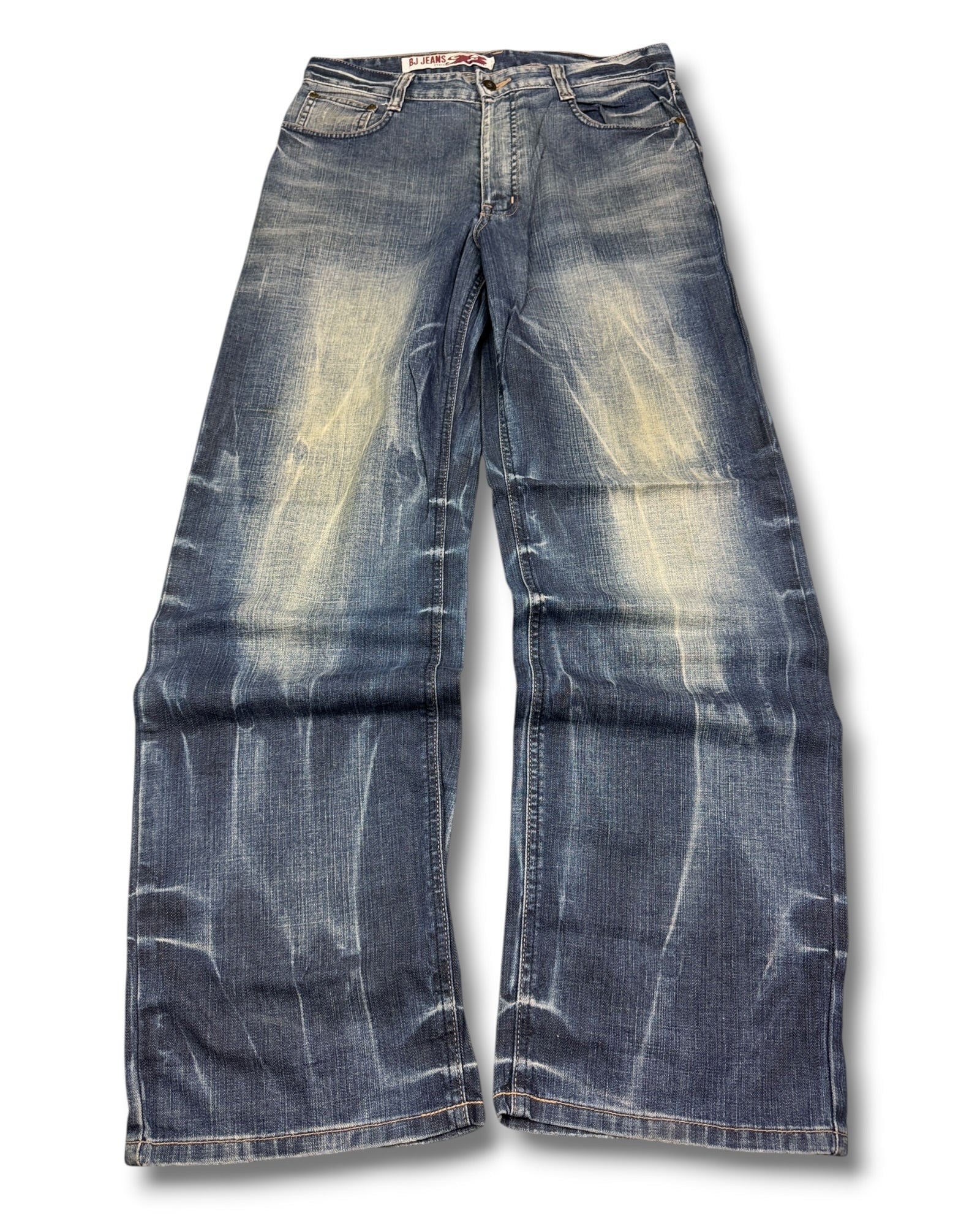 2000's Bj Jeans Baggy Japanese Jeans *very rare 32x34 (M)