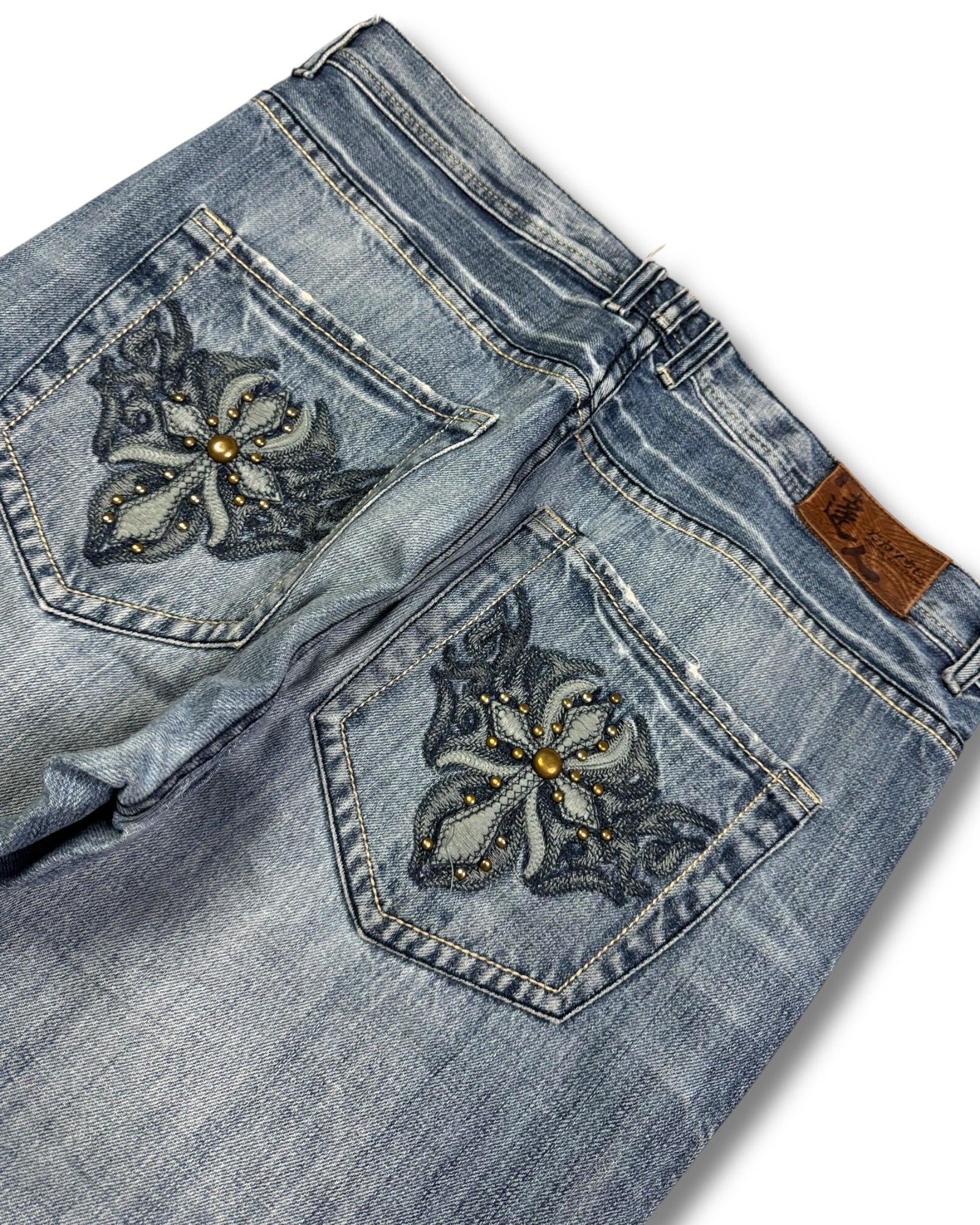 2000's Big Train Japanese Baggy Jeans *very rare 36x34 (XL)