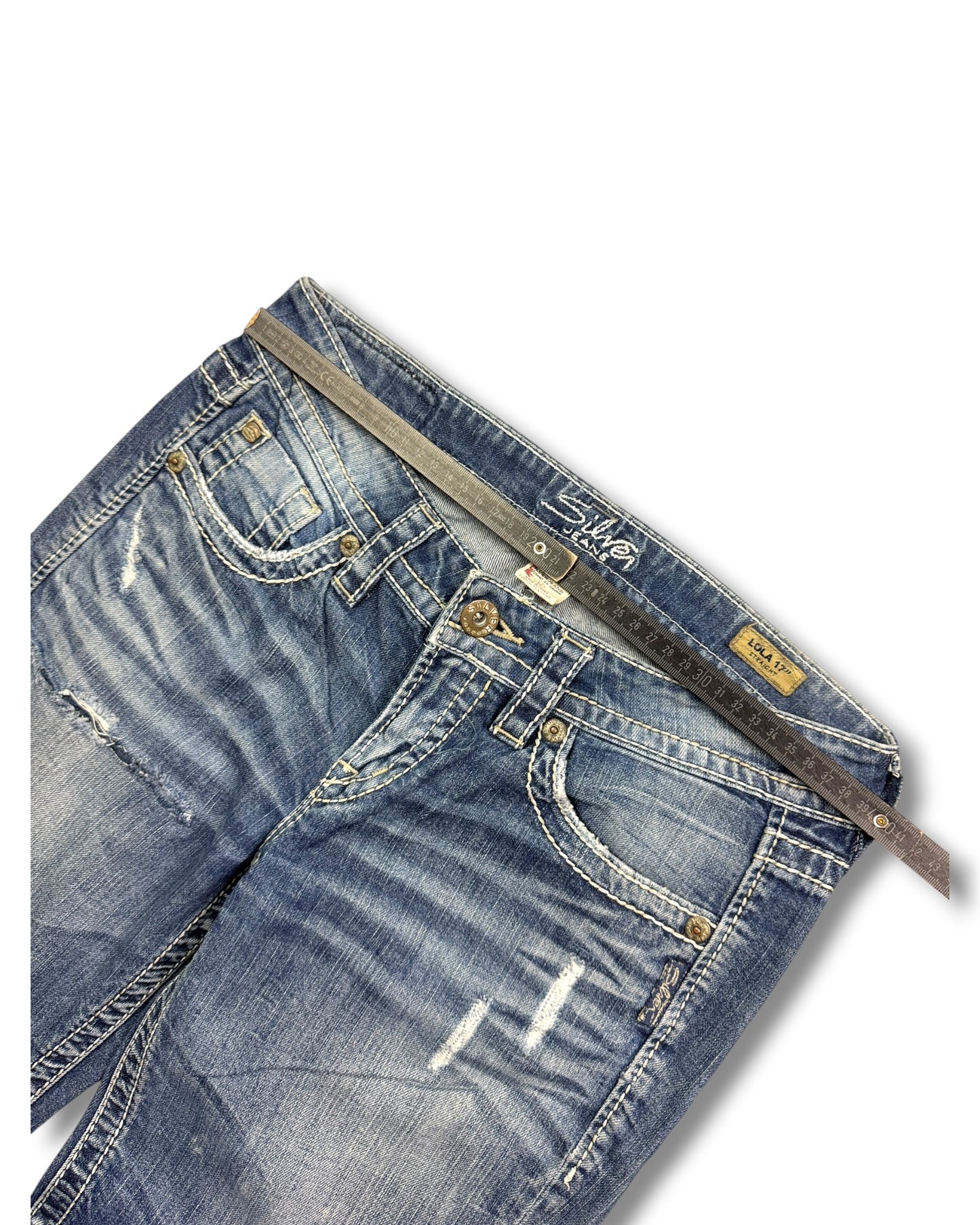 2000's Silver Low Waist/Bootcut Jeans Women's * 30x30 (M)