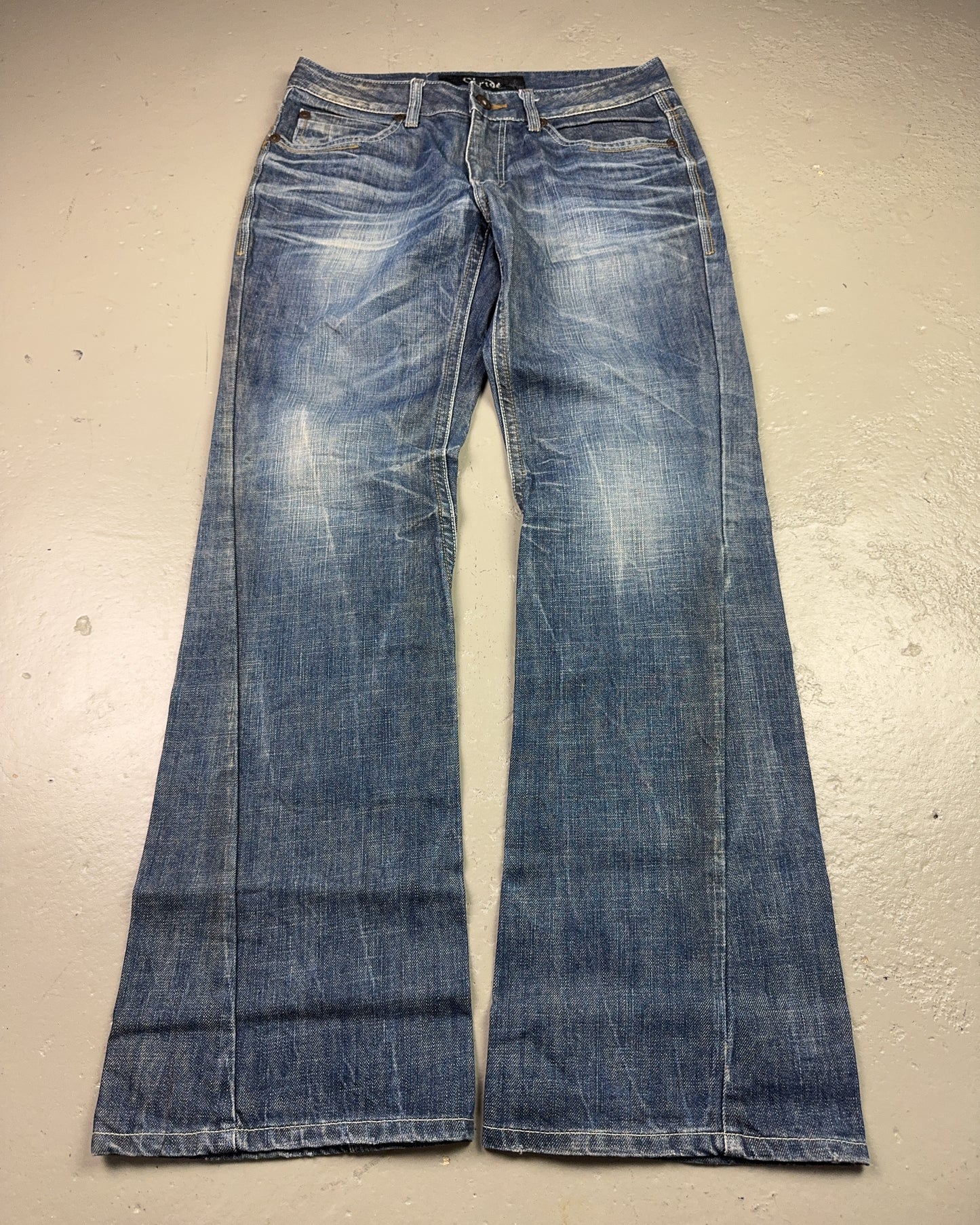 2000's Clride Korean Archive Bootcut Jeans *very rare 32x32 (M)