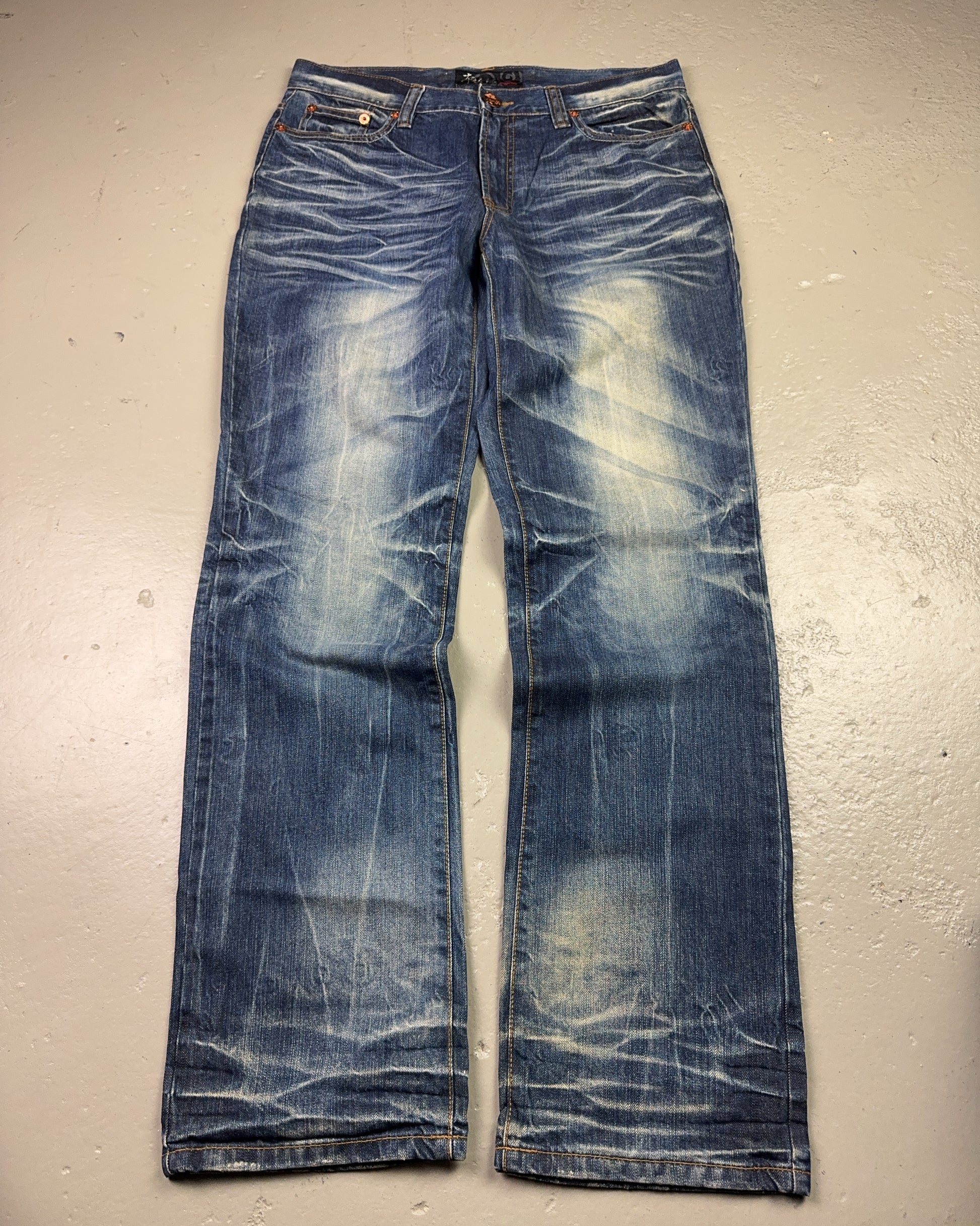 2000's Stockton Japanese Archive Straight/Baggy Jeans *very rare 34x34 (L)