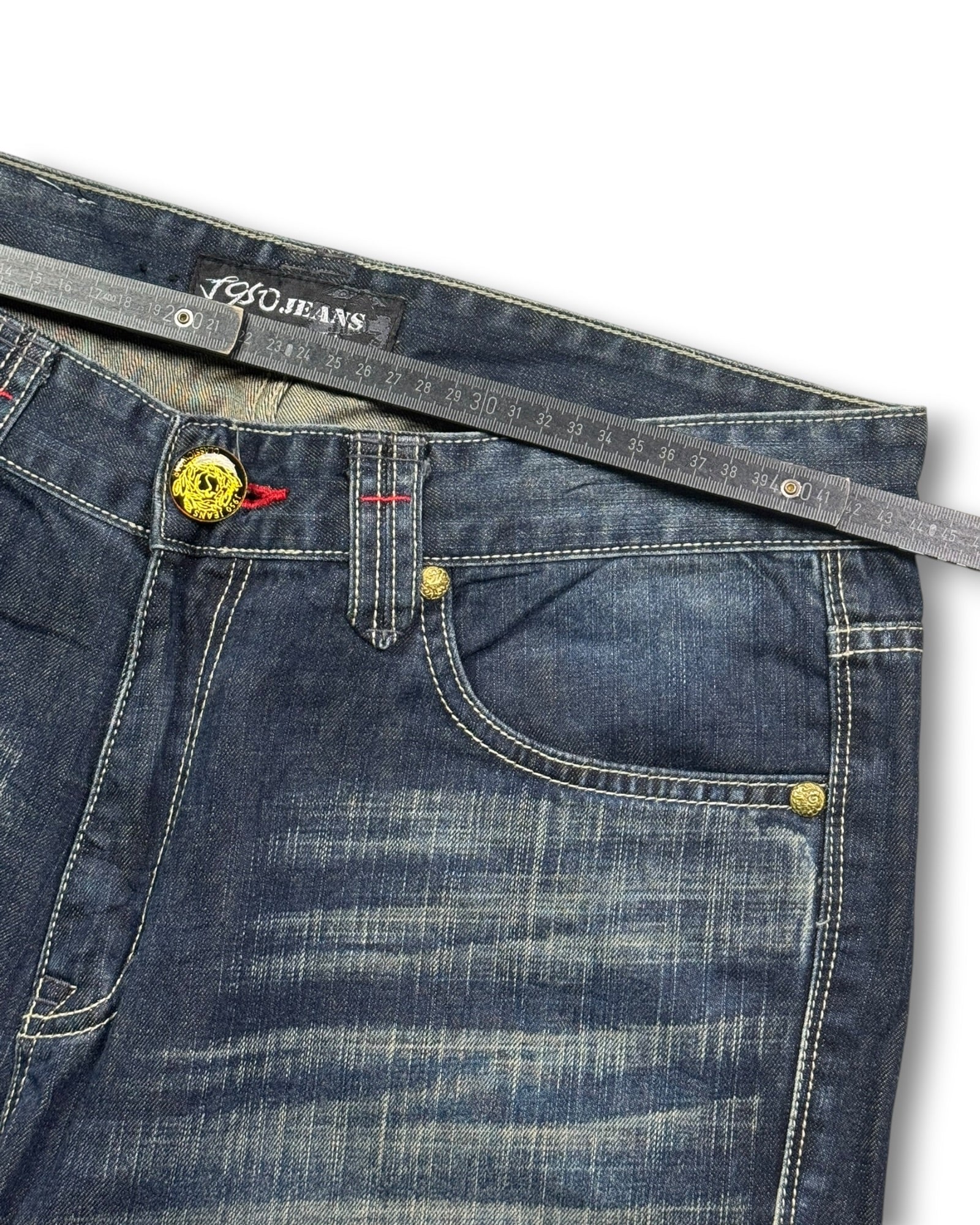 2000's Vgso Straight/Baggy Japanese Jeans *rare 34x34 (L)