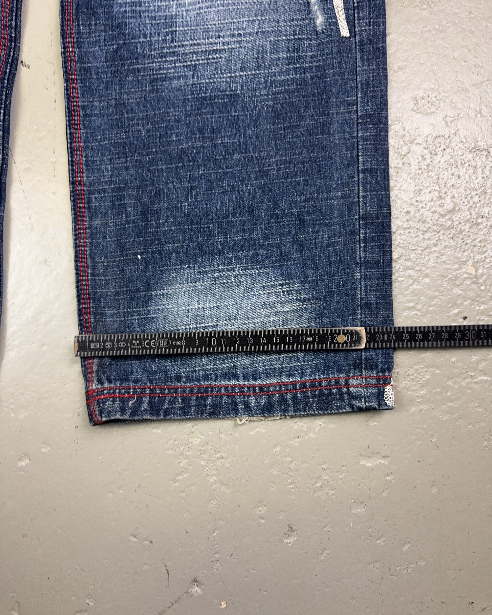 2000's Lepaco Hip Hop Baggy Jeans *very rare 28x32 (S)