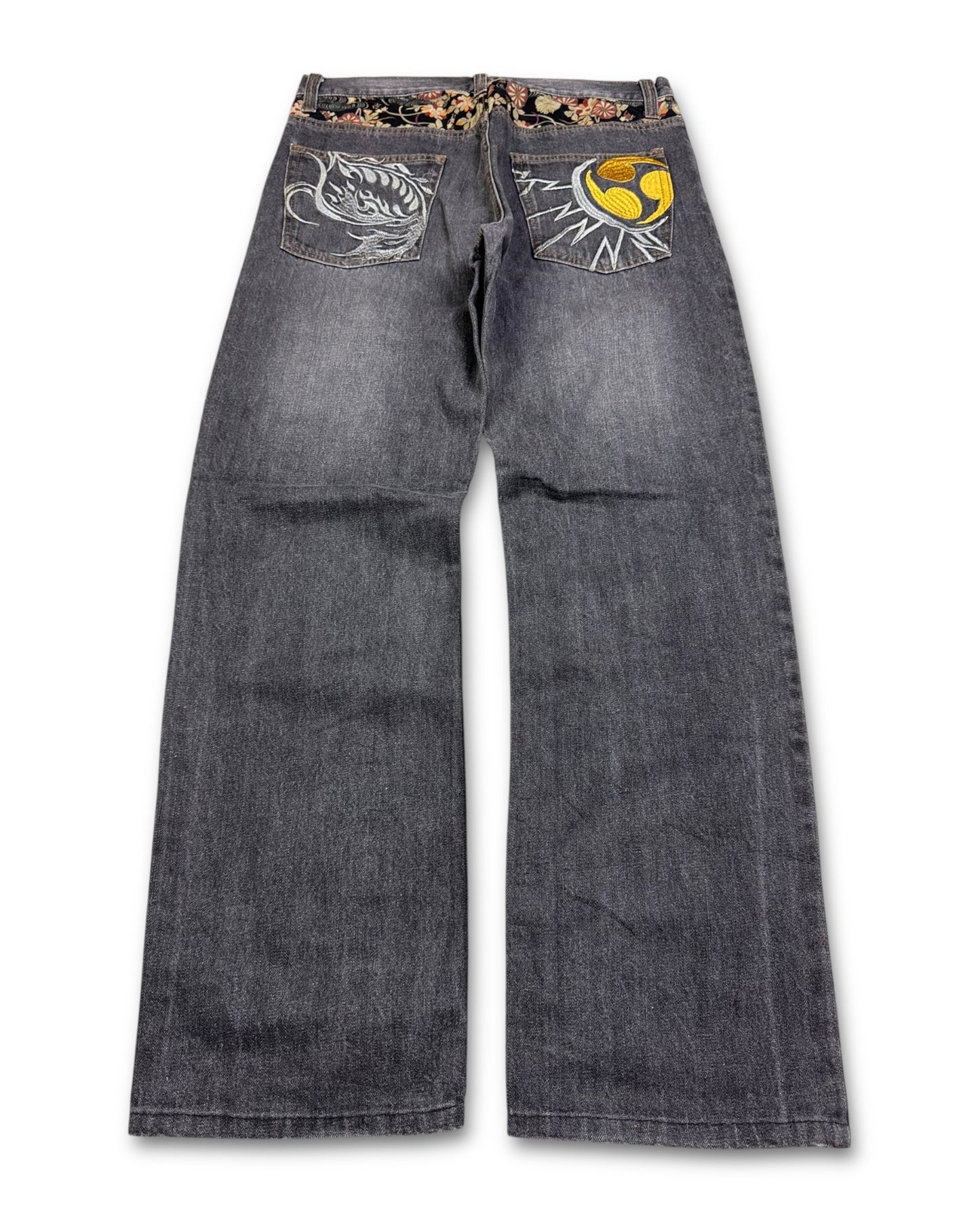 2000's Japanese Baggy Jeans *rare 30x30 (M)