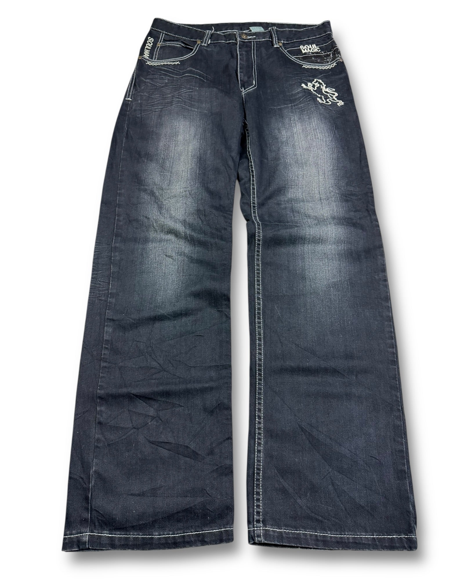 2000's Soul Magic Baggy Jeans *very rare 34x34 (L)