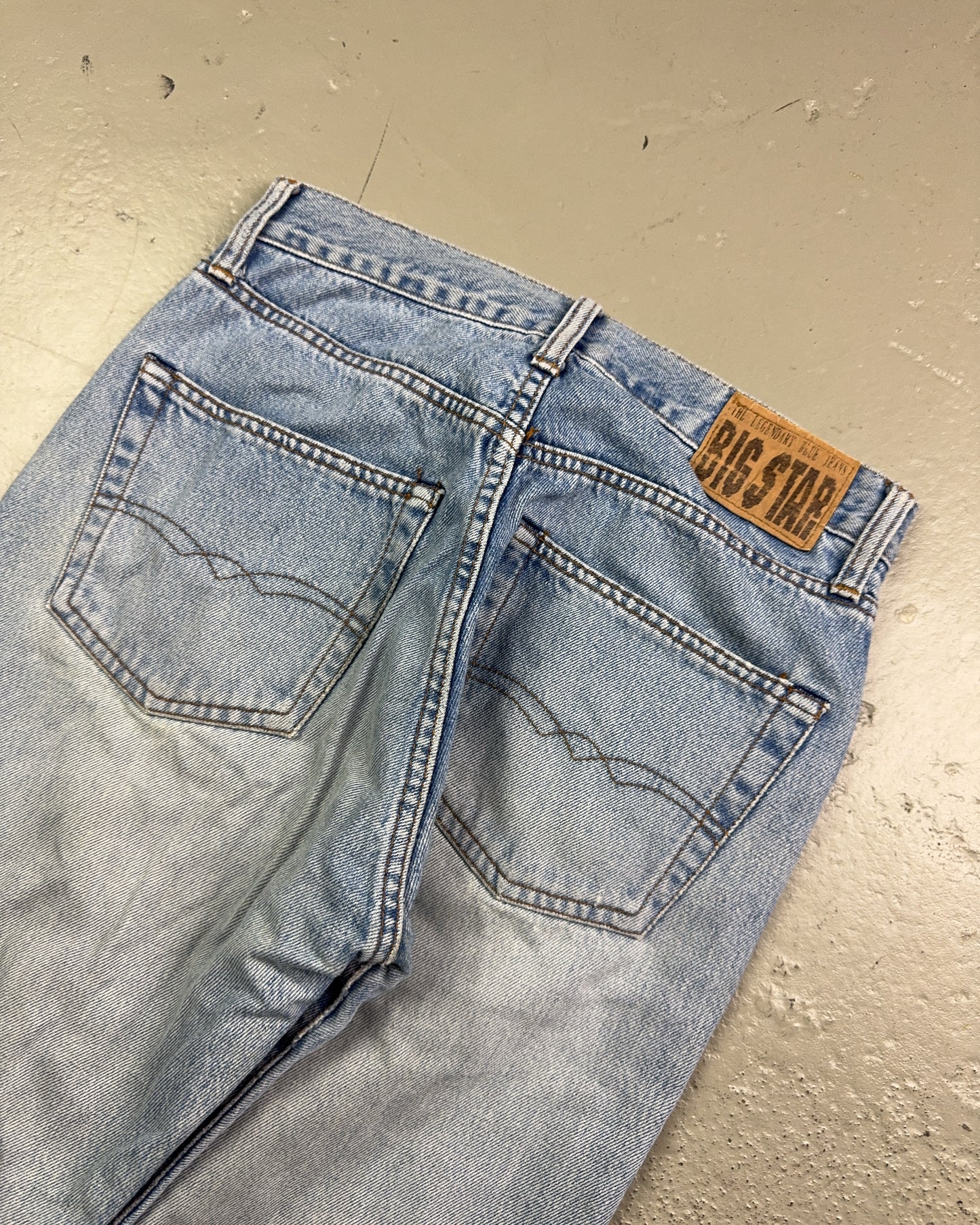 1990's Big Star Bootcut/Flared Jeans *very rare 28x34 (S)