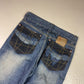 2000's Japanese Baggy/Bootcut Jeans *rare 30x32 (M)