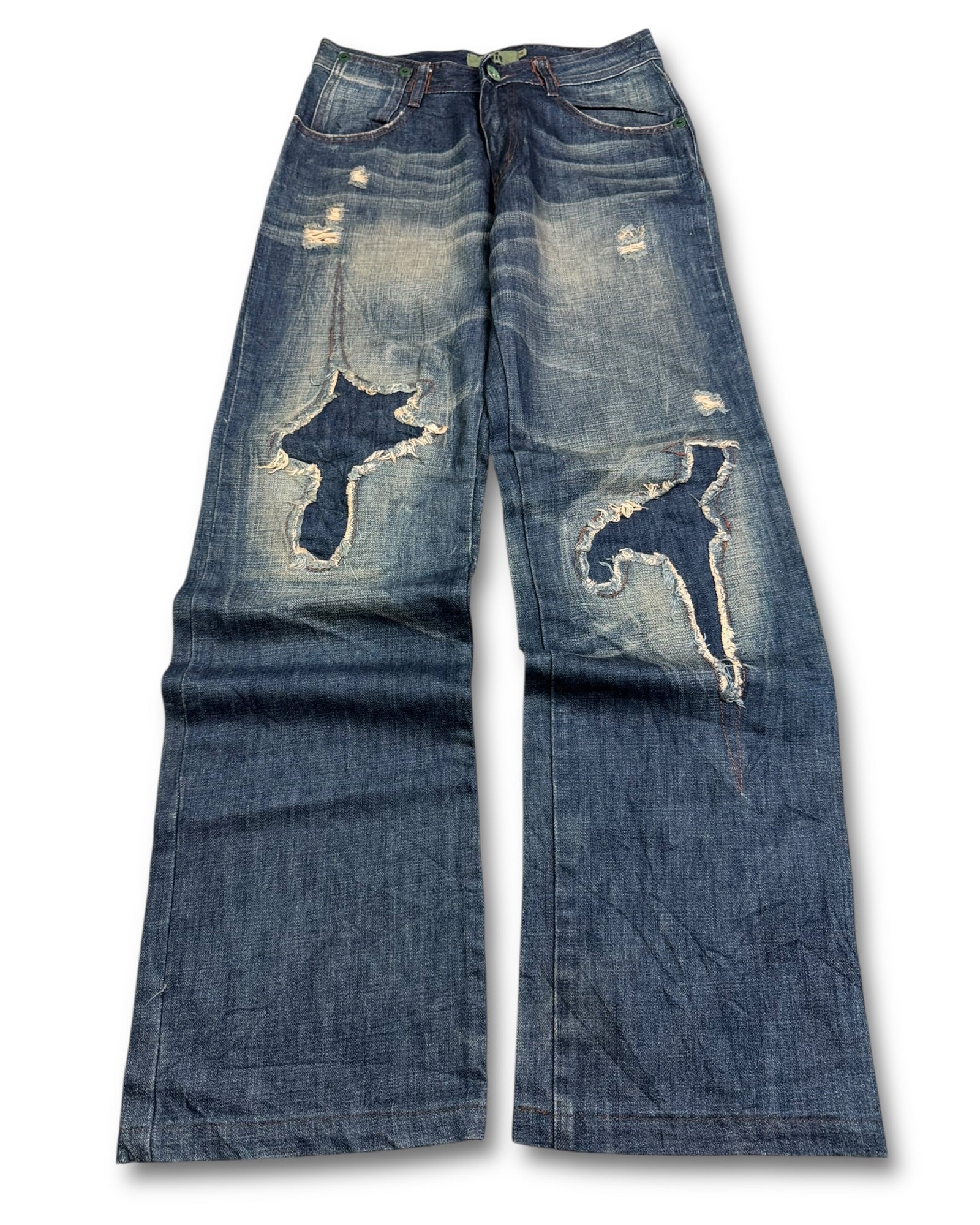 2000's Bali Straight/Baggy Japanese Archive Jeans *very rare 29x32 (S)