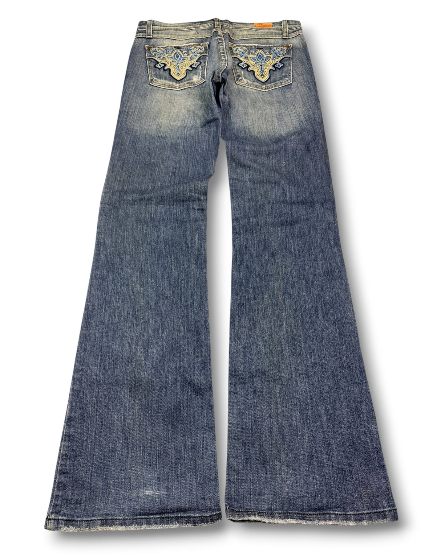 2000's Plastic by GLY Low Waist/Bootcut Jeans *rare 30x30 (M)