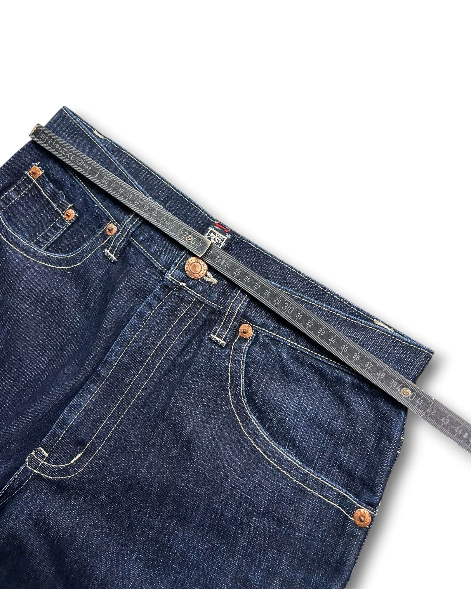 2000's Blue Way Jeans Baggy Japanese Jeans *rare 30x32 (M)
