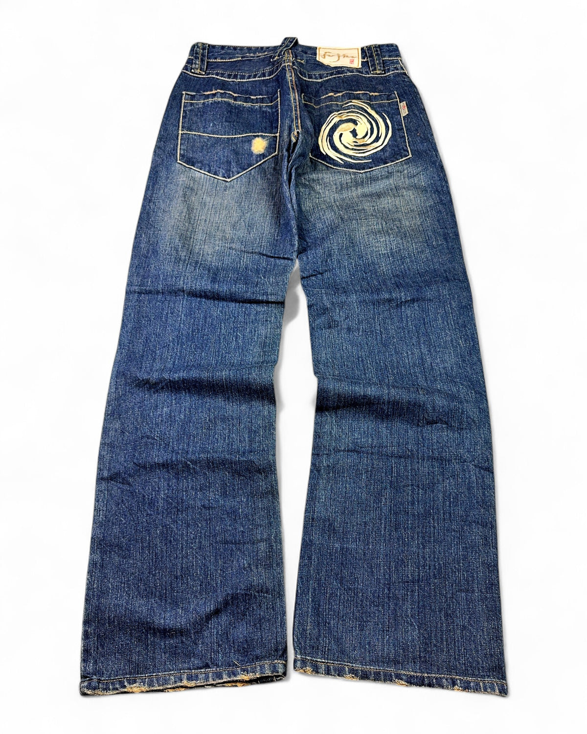 2000's Fujin Japanese Straight/Baggy Jeans *rare 28x32 (S)