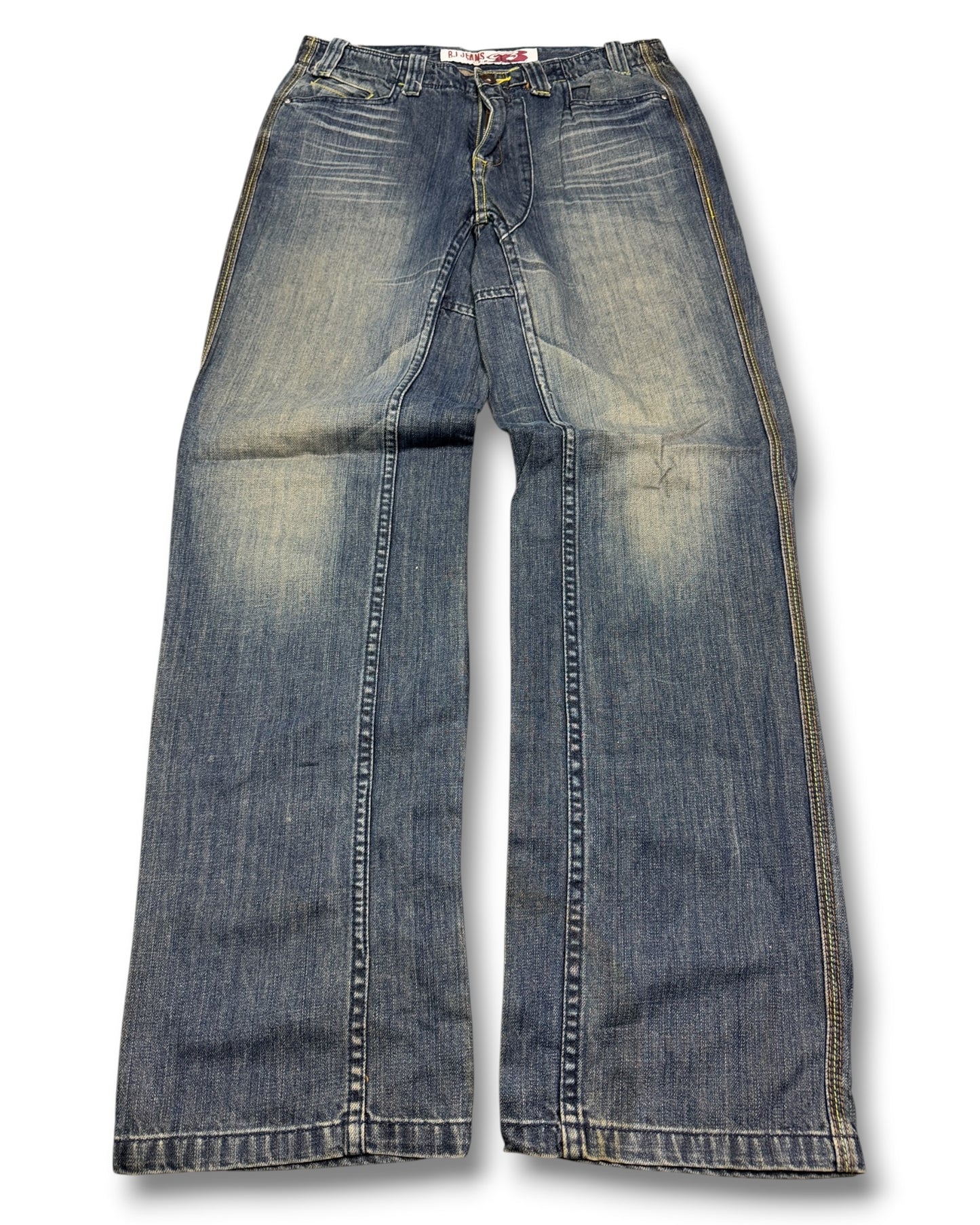 2000's B.j Jeans Straight/Baggy Jeans * 32x32 (M)