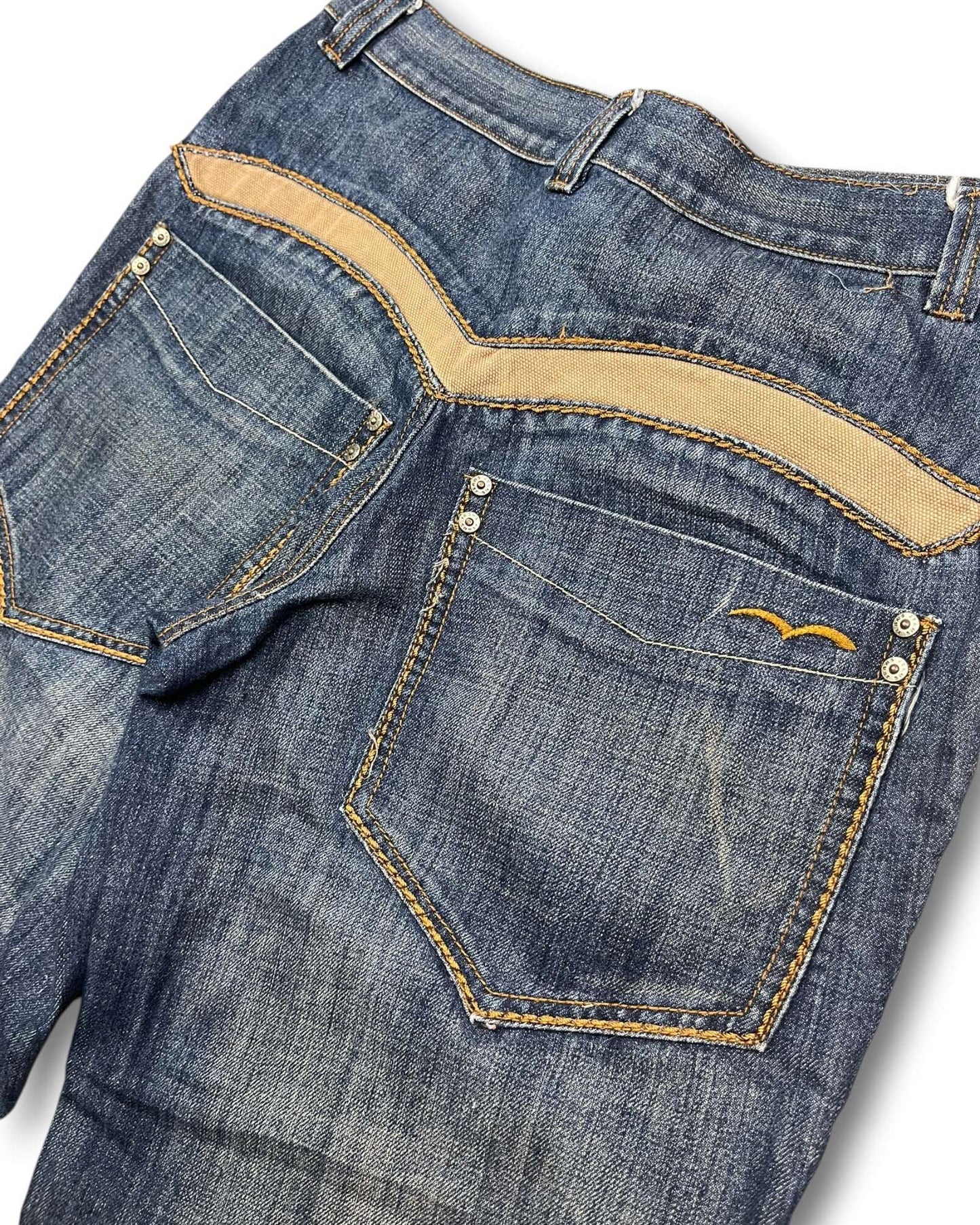 2000's Japanese Style Straight/Baggy Jeans *rare 30x32 (M)