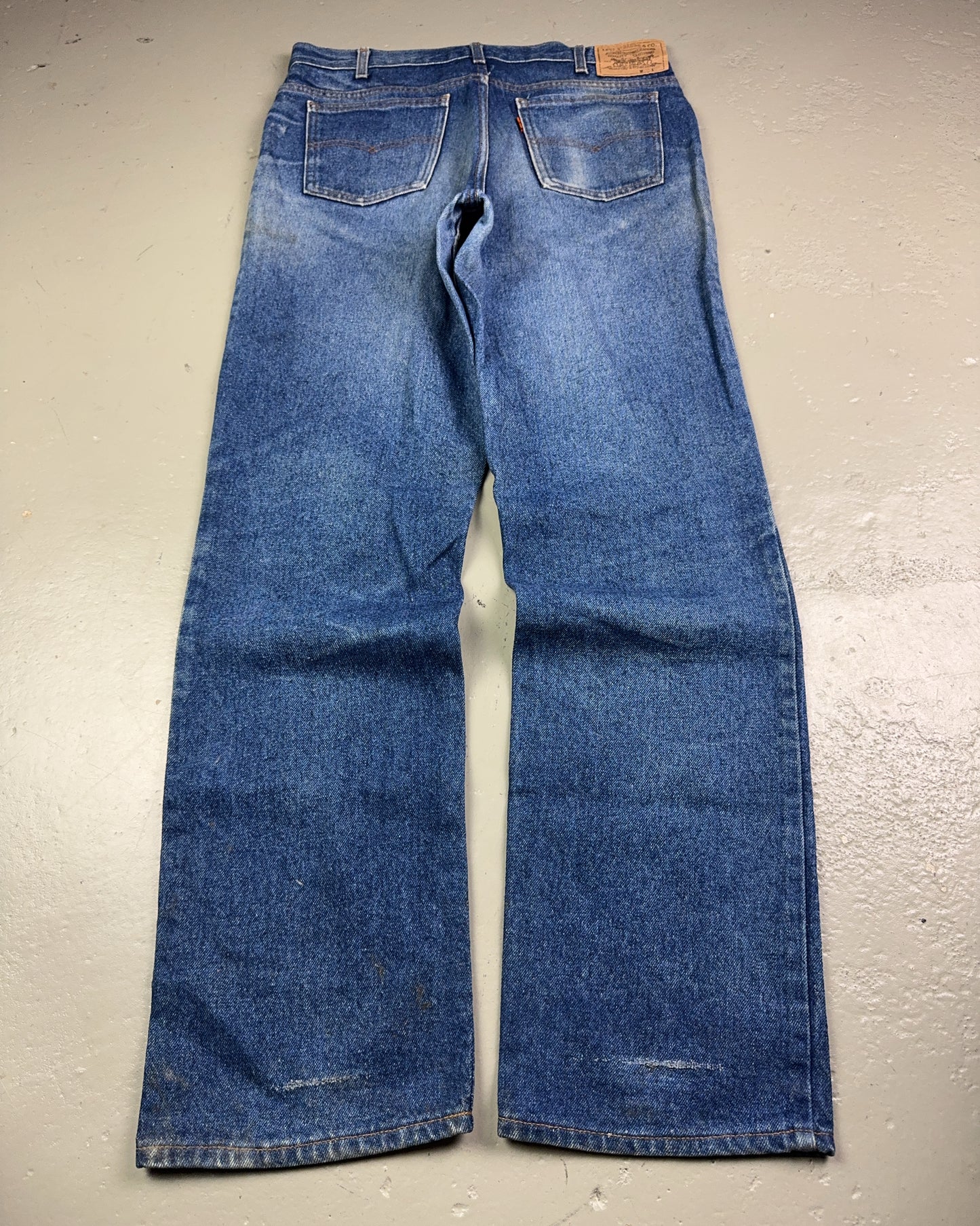 1980's Levi's Orange Tab Straight Jeans *very rare 34x34 (L)