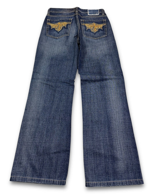 2000's Cien Straight/Baggy Japanese Jeans *rare 30x30 (M)