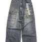 2000's Happy Hope Baggy Jeans * 30x28 (M)