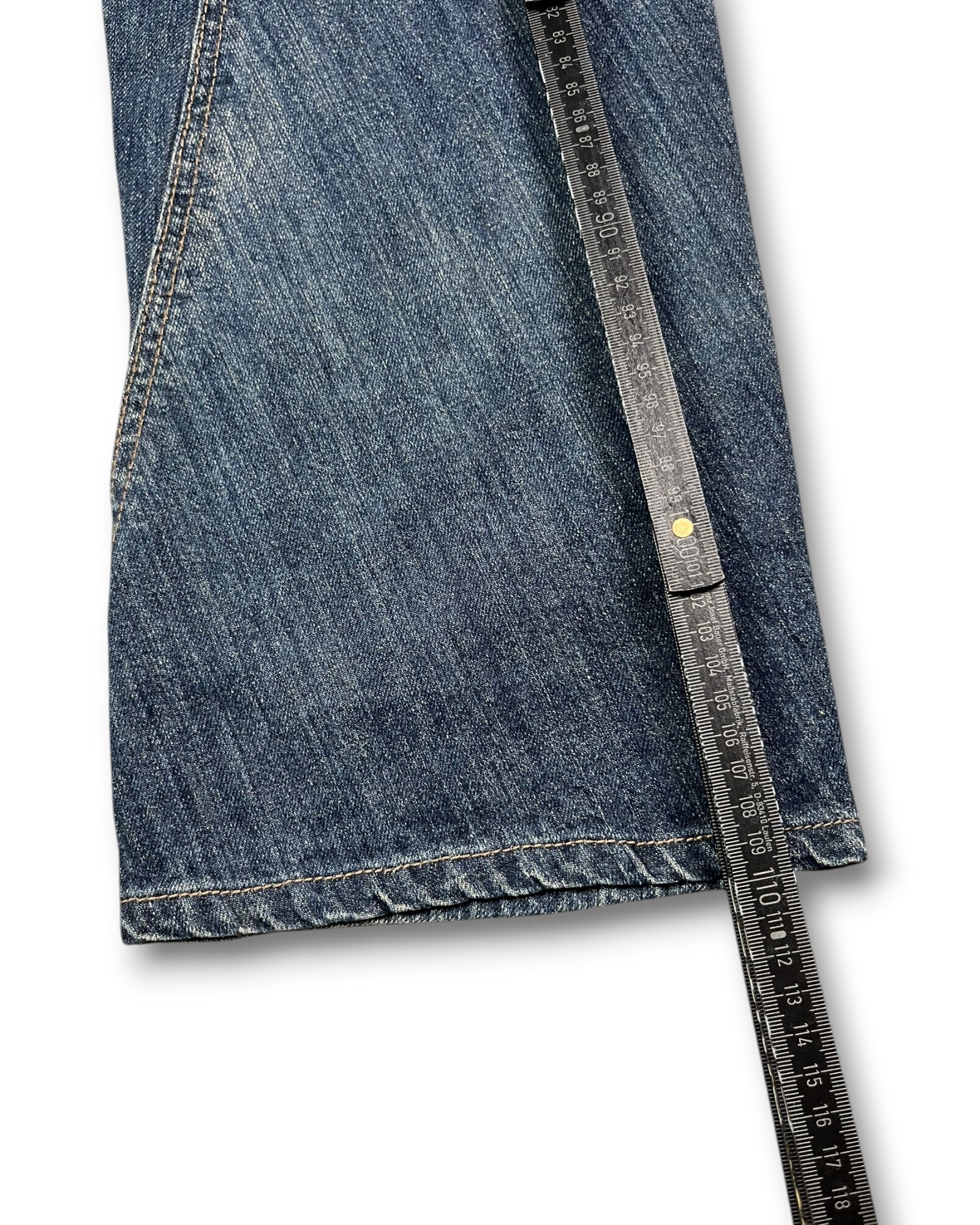 2000's Oni Japanese Baggy/Straight Jeans *rare 32x34 (M)