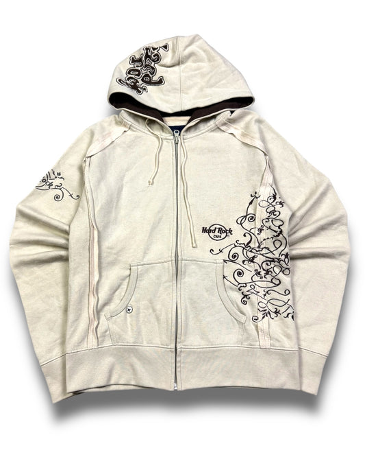 2000's Hard Rock Cafe London Zip Hoodie Women's *rare (S)
