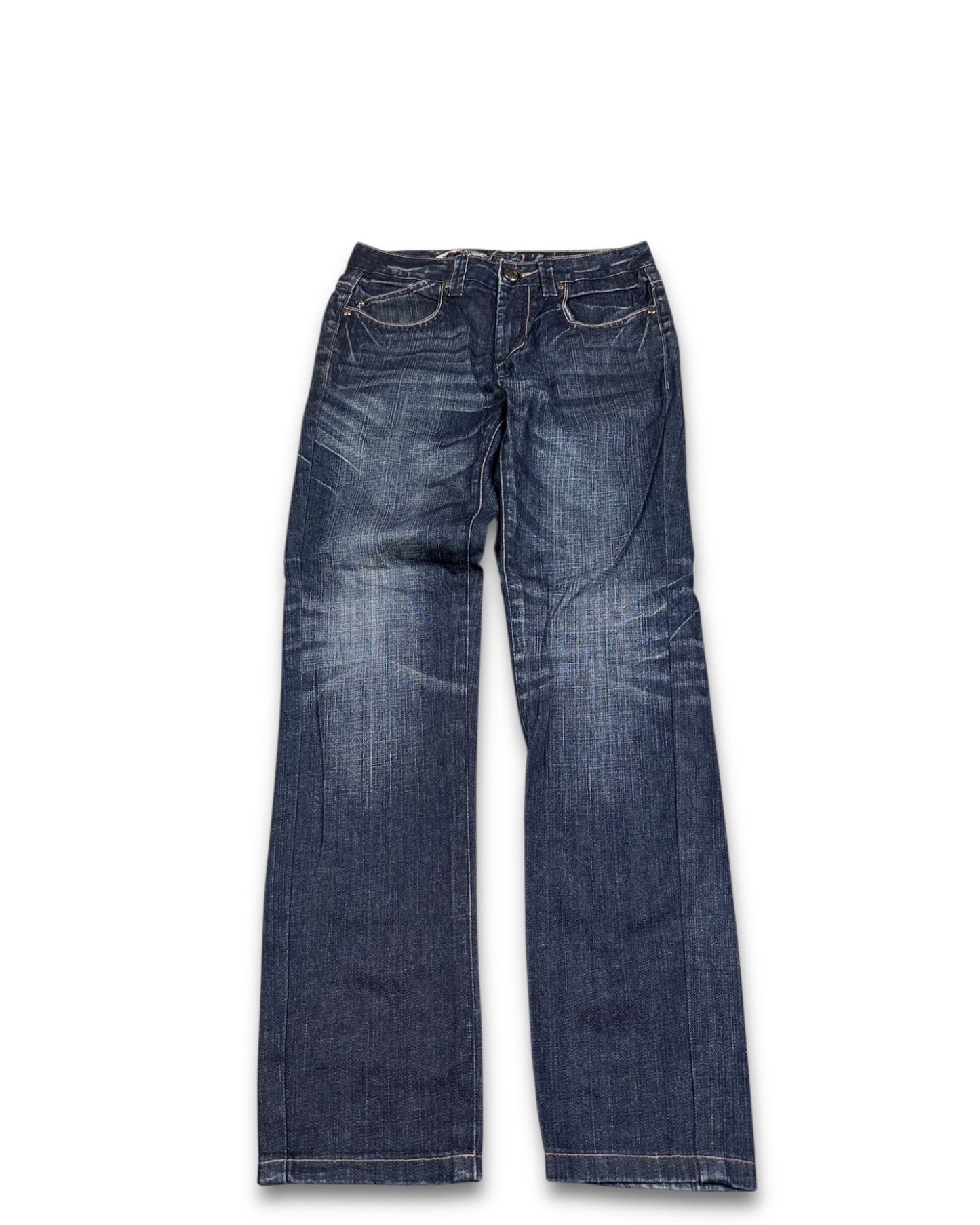 2000's Big Train Slim/Straight Japanese Jeans *rare 30x30 (M)