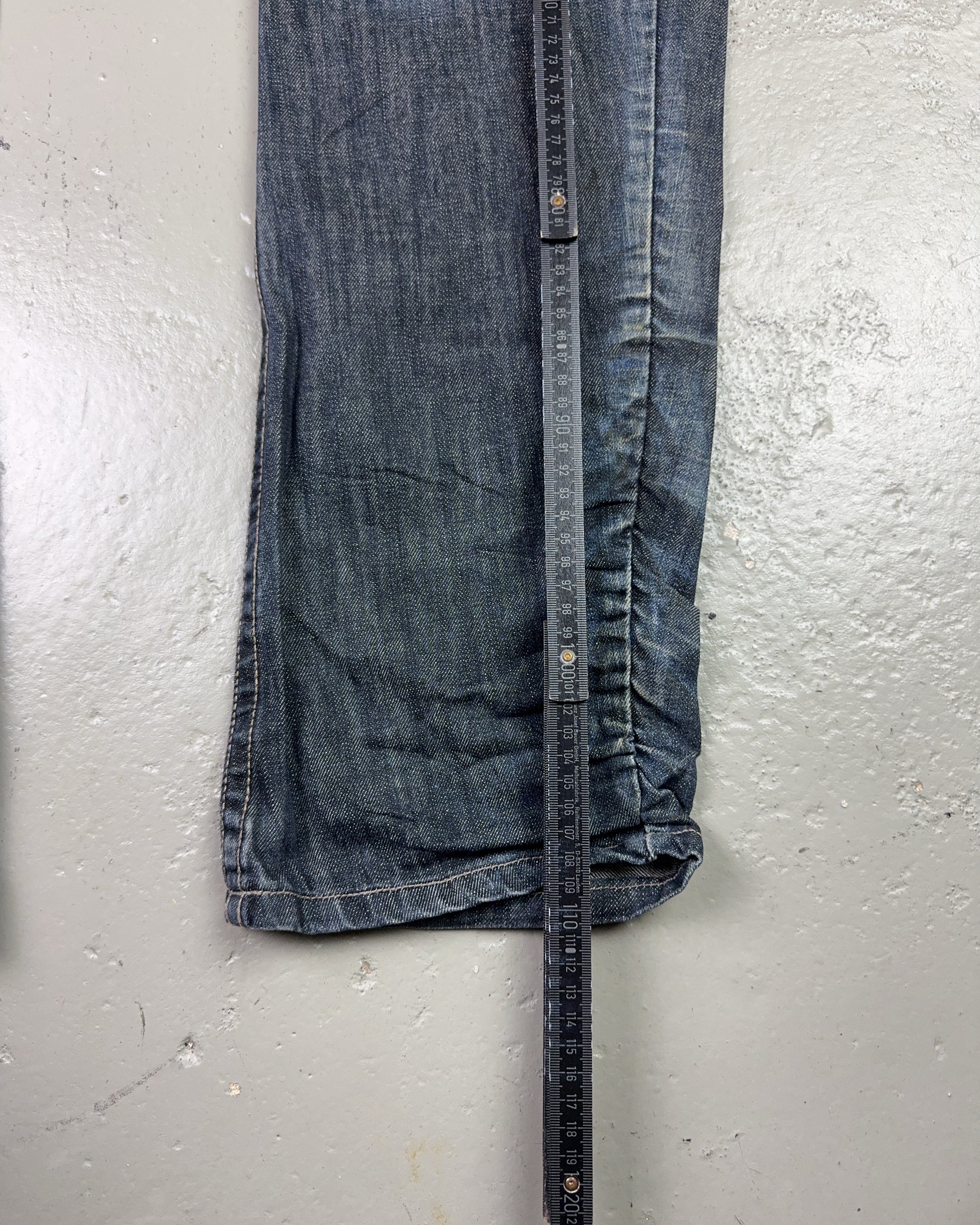 2000's TOUGH Japanese Archive Straight Jeans *very rare 34x34 (L)