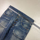 2000's Japanese Baggy/Bootcut Jeans *rare 30x32 (M)