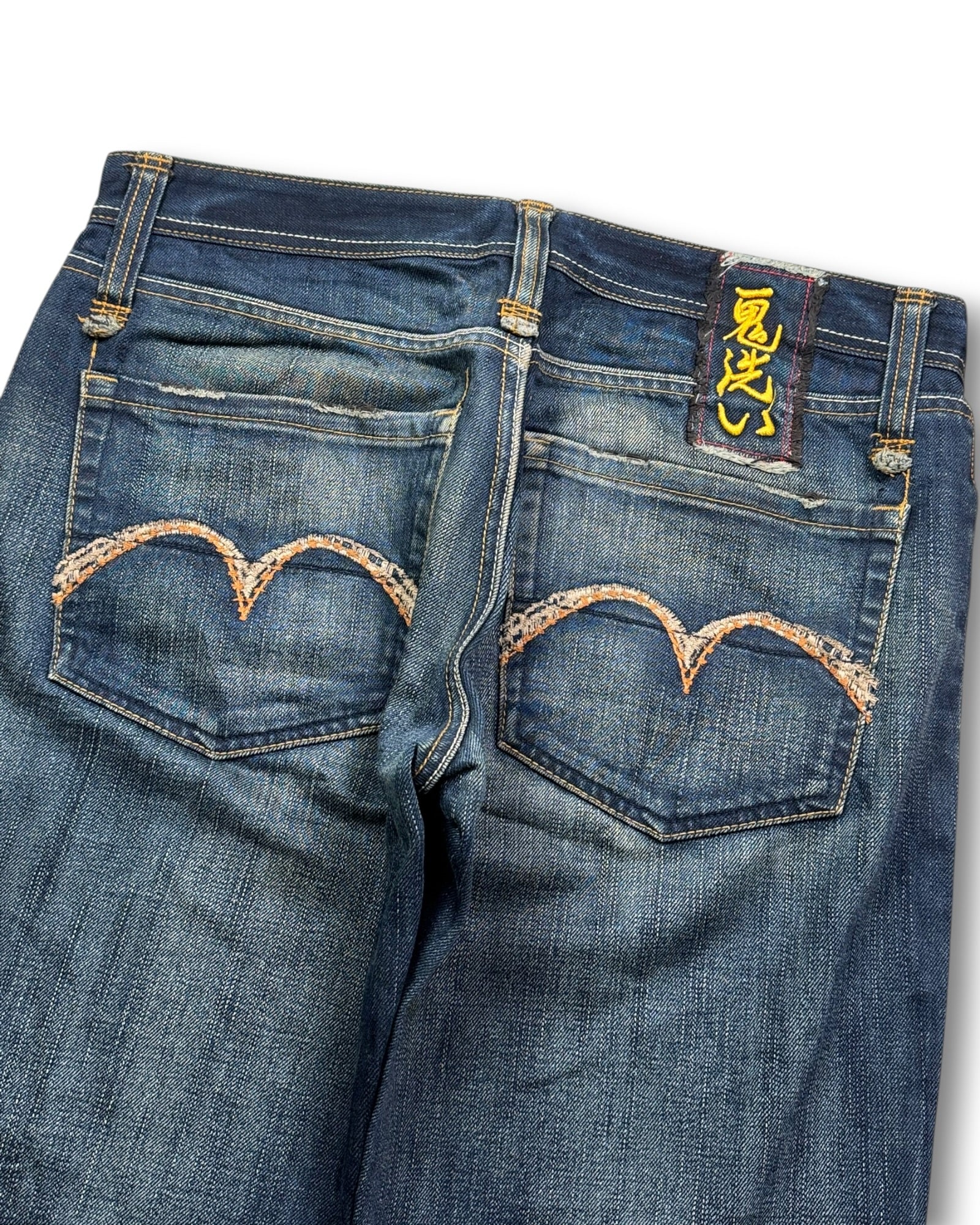 2000's Oniarai Nippon Straight/Baggy Japanese Jeans *very rare 32x32 (M)