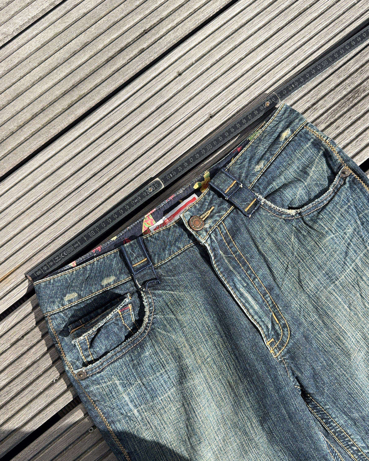 2000's Bobson Japanese Archive Baggy Jeans *very rare 32x34 (M)