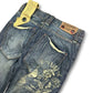 2000's Tough Jeansmith Straight/Baggy Deadstock Japanese Jeans *very rare 30x32 (M)