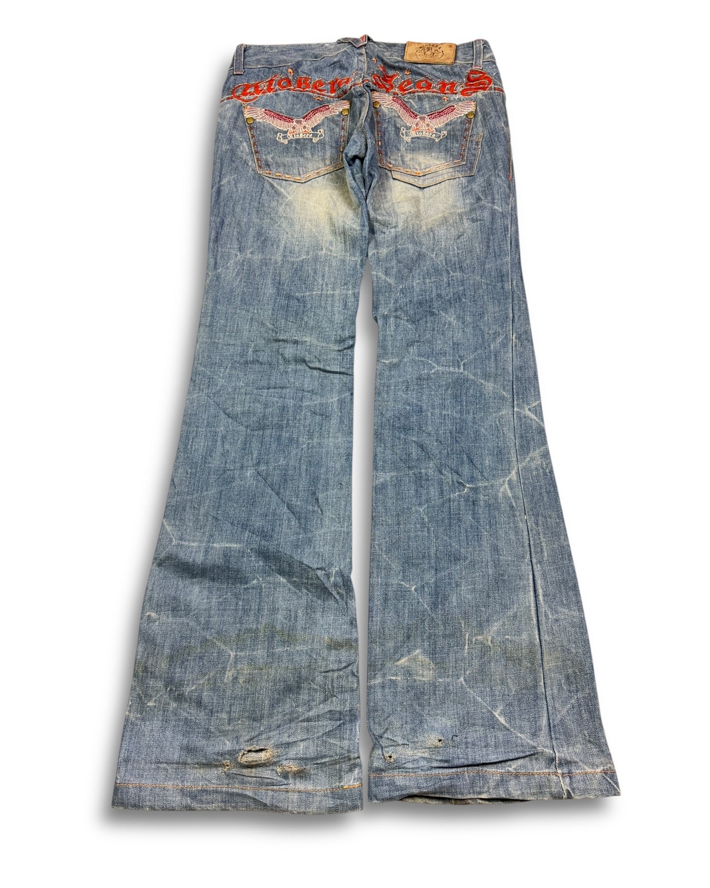 2000's Riobera Low Waist/Bootcut Japanese Archive Jeans Women's *very rare 30x32 (M)