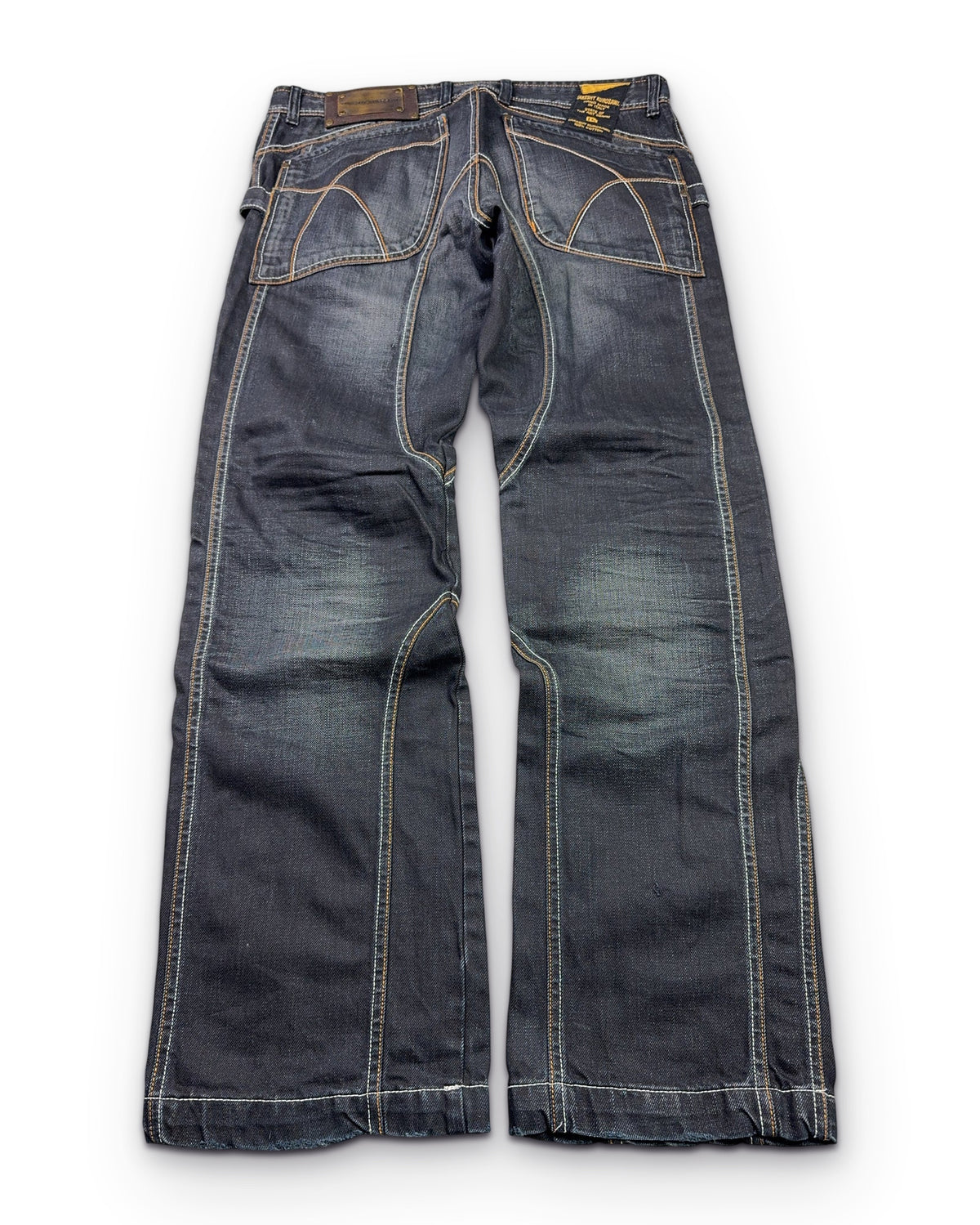 2000's Takeshy Kurosawa Japanese Archive Baggy Jeans *very rare 36x32 (XL)