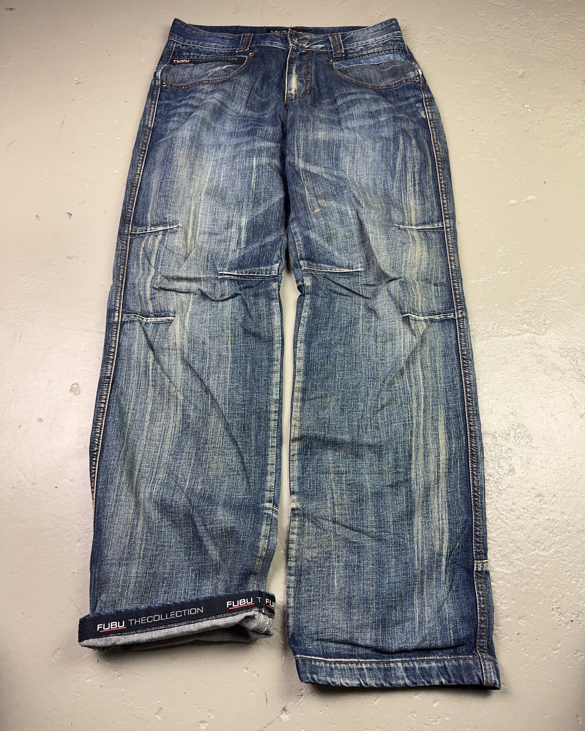 2000's Fubu Hip Hop Baggy Jeans *very rare 32x32 (M)
