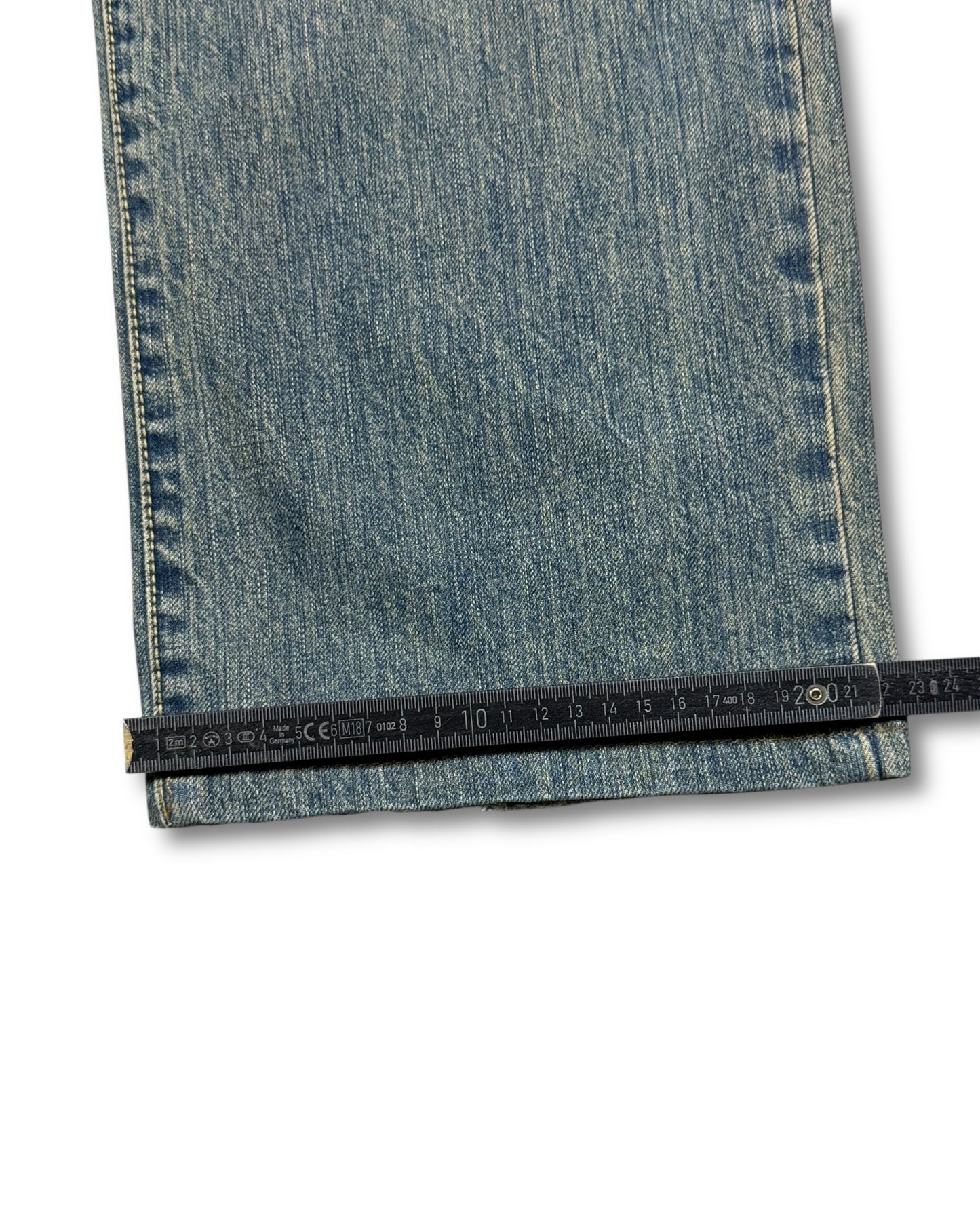 2000's Oniarai Nippon Straight/Baggy Japanese Jeans *very rare 30x30 (M)