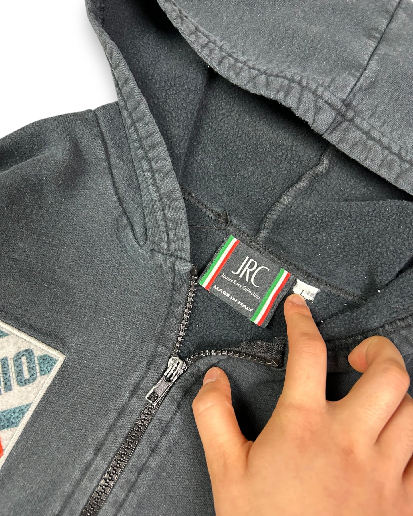 2000's Juventus James Ross Collection Zip Hoodie *rare (L)